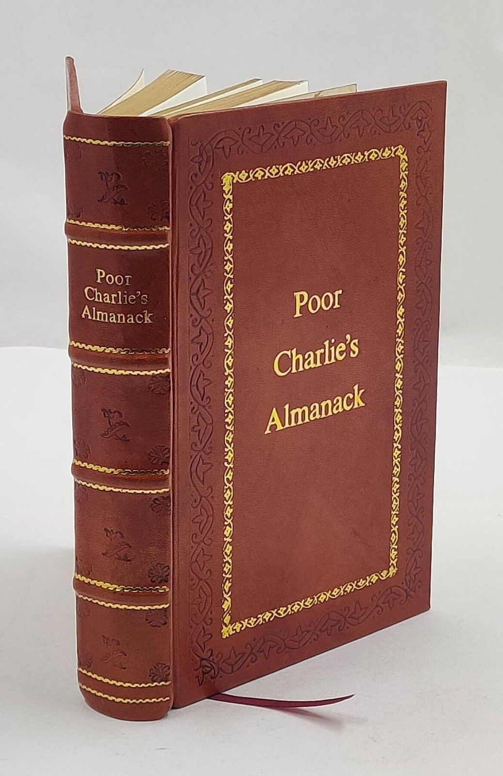 Poor Charlie?S Almanack: The Essential Wit And Wisdom Of [Premium Leather Bound]