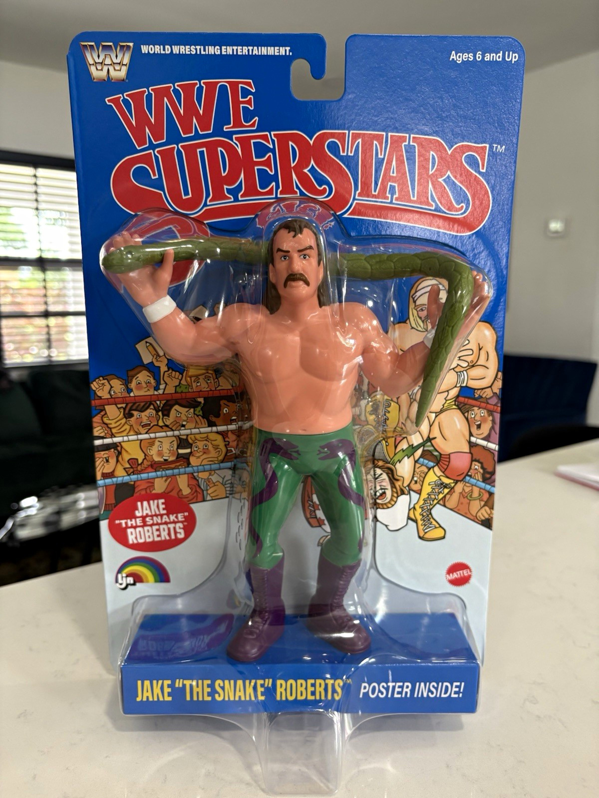 Mattel WWE LJN Superstars Jake \ Mattel WWE LJN Superstars Jake \