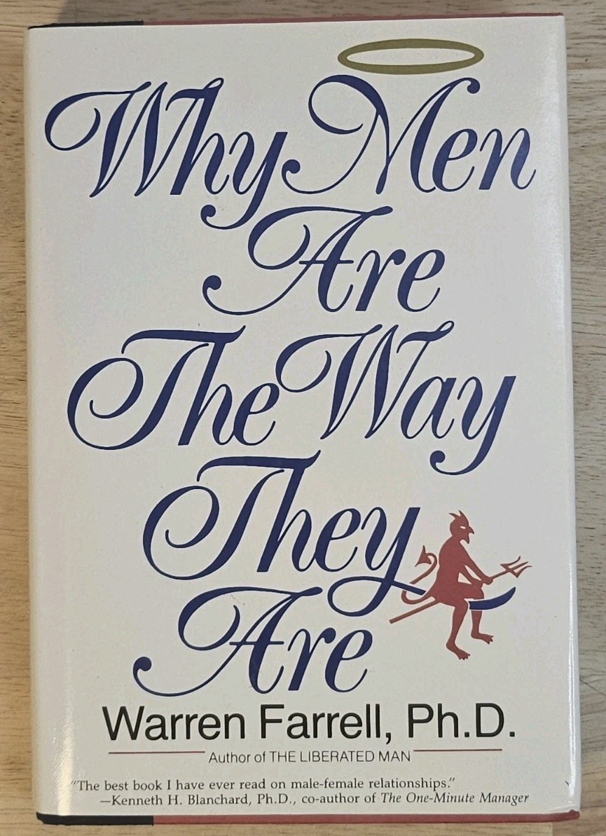 Why Men Are the Way They Are: - Hardcover, by Farrell Ph.D. Warren - Very Good b Why Men Are the Way They Are: - Hardcover, by Farrell Ph.D. Warren - Very Good b