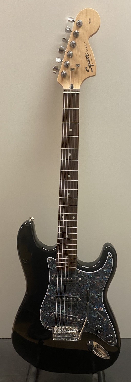 Squier By Fender  Strat Electric Guitar w/ Upgrades
