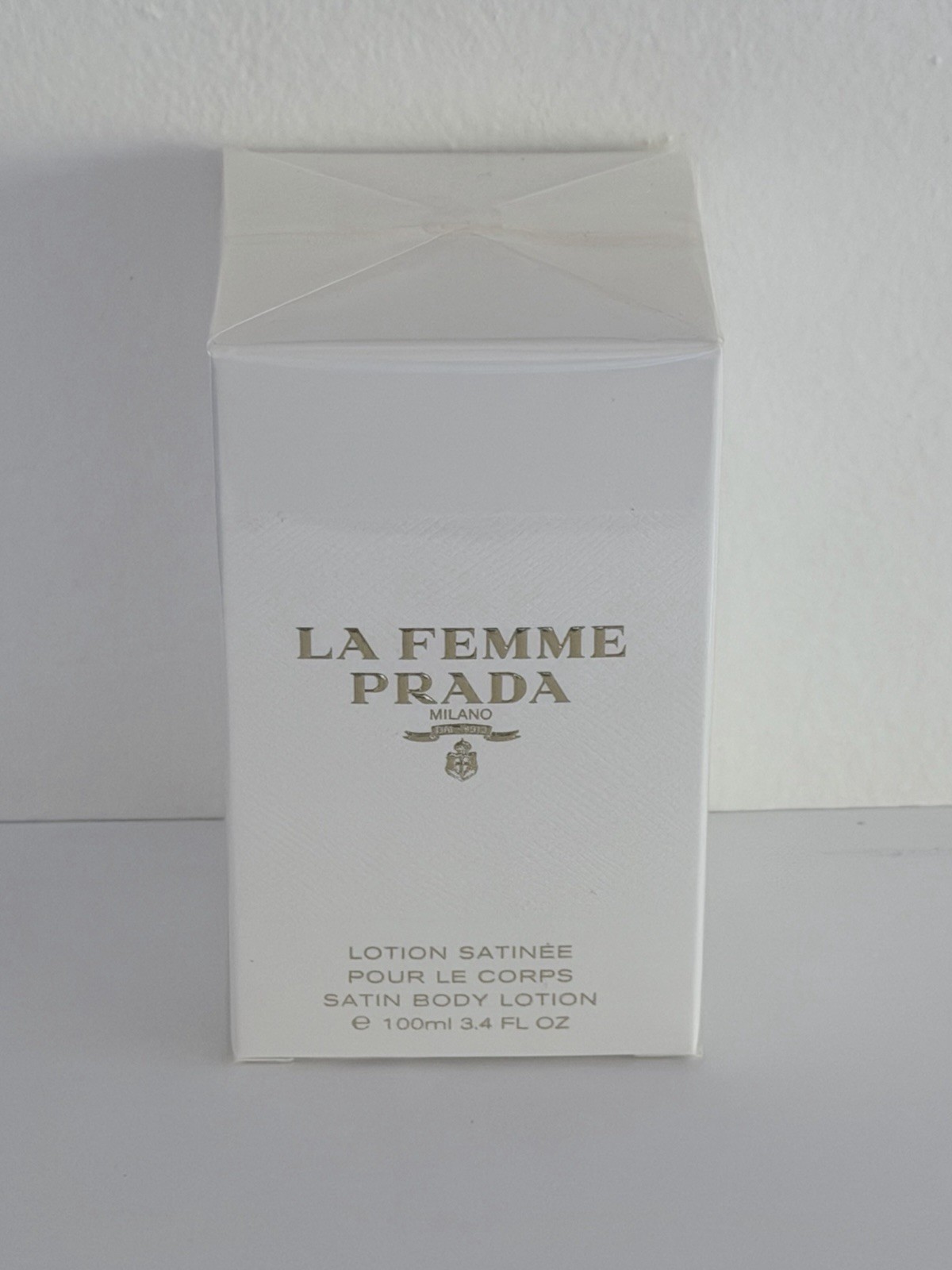 Prada La Femme (3.4 Oz / 100 ML) Satin Body Lotion *Sealed* Prada La Femme (3.4 Oz / 100 ML) Satin Body Lotion *Sealed*