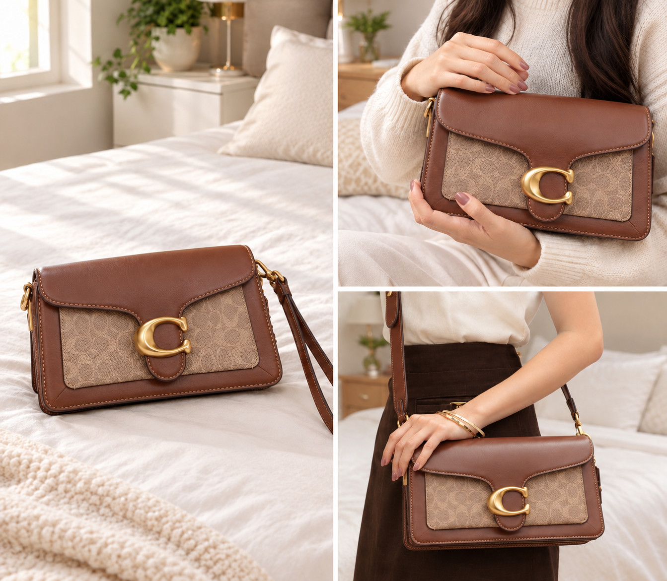 NEW COACH Tabby Shoulder Bag tan brown CI032 NEW COACH Tabby Shoulder Bag tan brown CI032