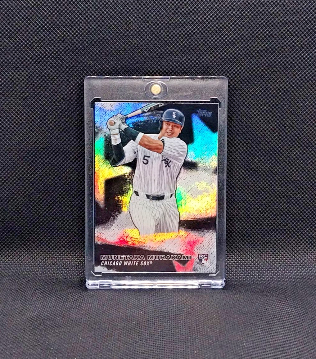 MUNETAKA MURAKAMI ROOKIE HOLO RAINBOW FOIL 2026 Topps MLB RC SP - White Sox ROTY MUNETAKA MURAKAMI ROOKIE HOLO RAINBOW FOIL 2026 Topps MLB RC SP - White Sox ROTY