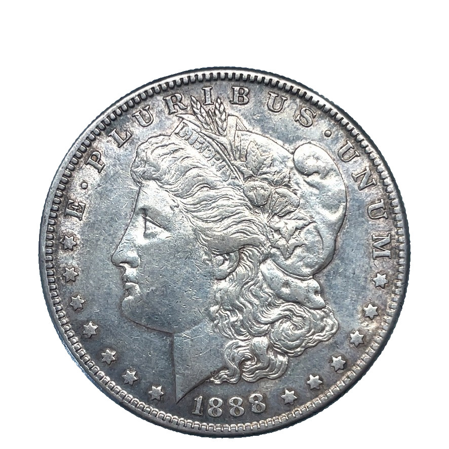 1888-S Morgan Dollar XF-Extremely Fine 90% Silver $1 U.S Coin # 2546