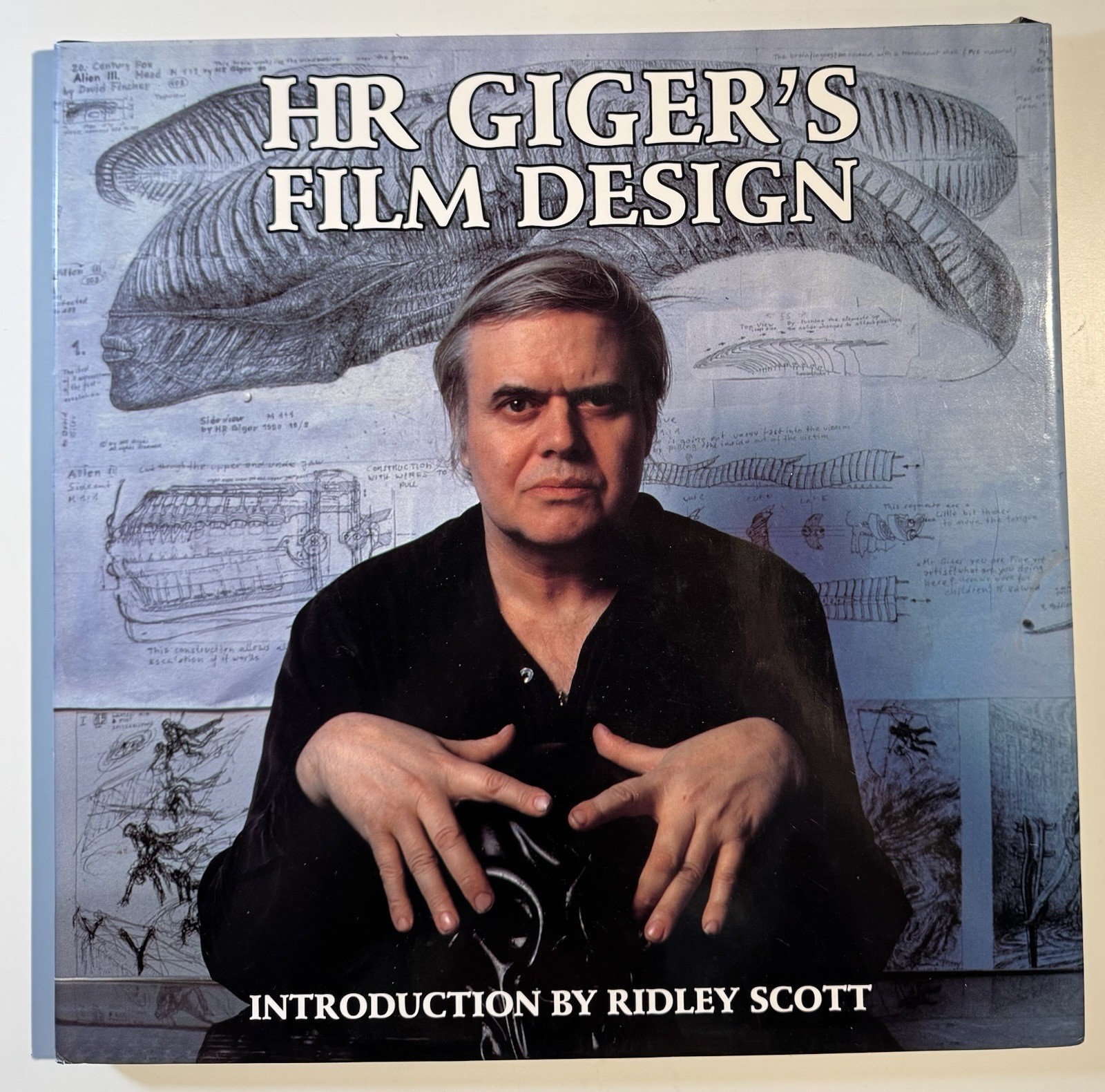 HR Giger\'s Film Design Hardcover 1st Edition Art Book Ridley Scott Alien Rare