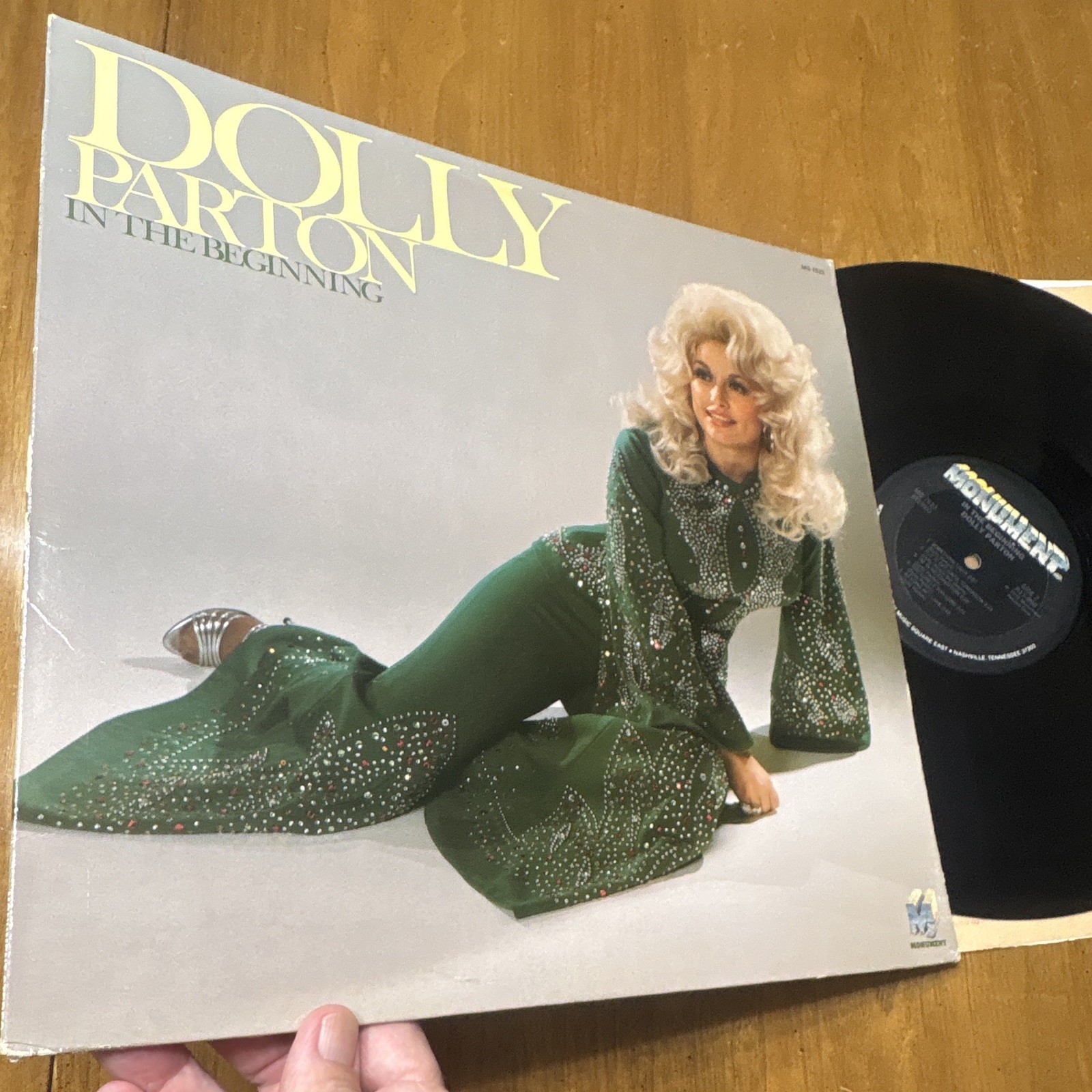 1978 Dolly Parton In the Beginning vinyl LP plays great VG++ cover and vinyl 1978 Dolly Parton In the Beginning vinyl LP plays great VG++ cover and vinyl