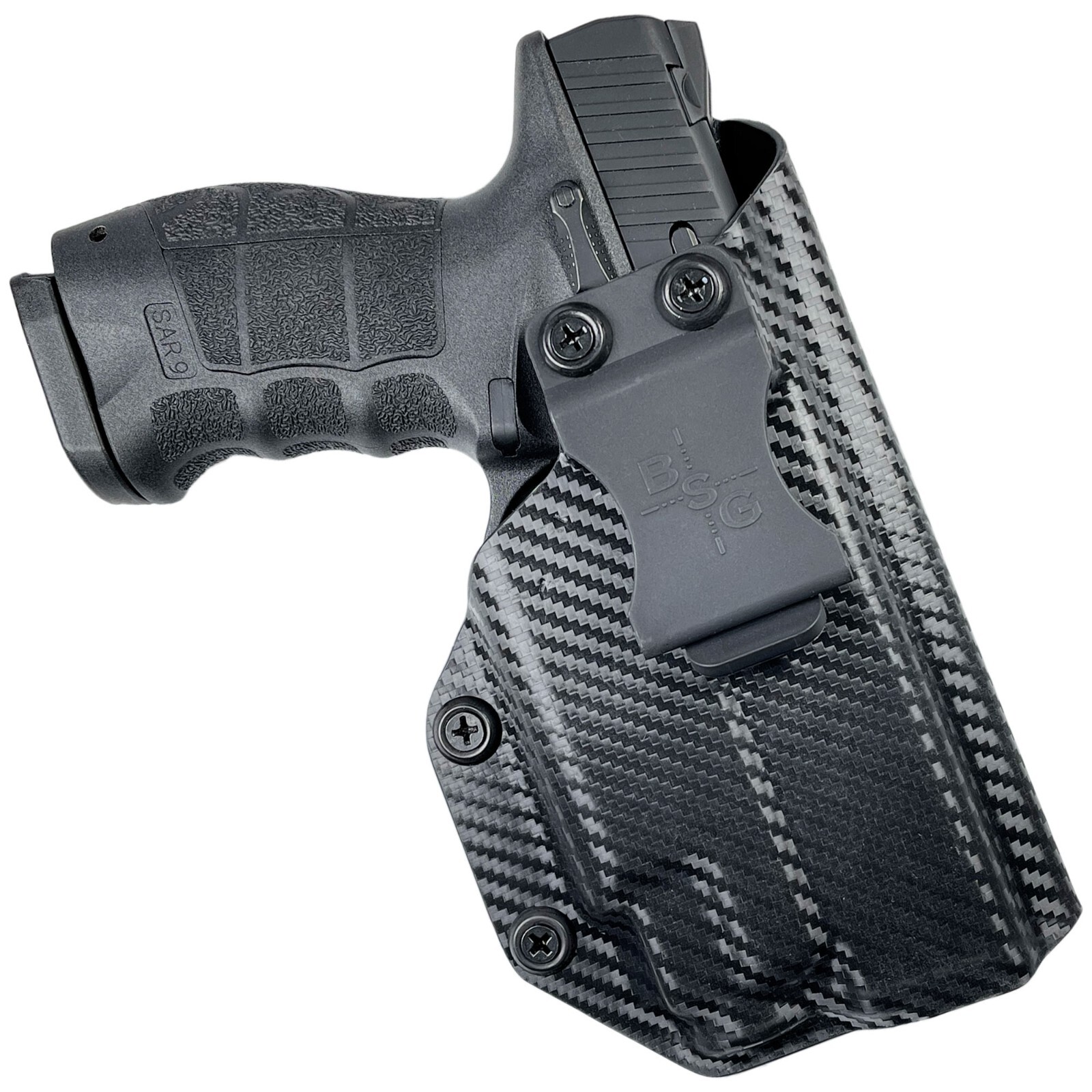 Black Scorpion Gear IWB Full Profile Holster fits Sarsilmaz SAR9 w/ TLR-8 Black Scorpion Gear IWB Full Profile Holster fits Sarsilmaz SAR9 w/ TLR-8