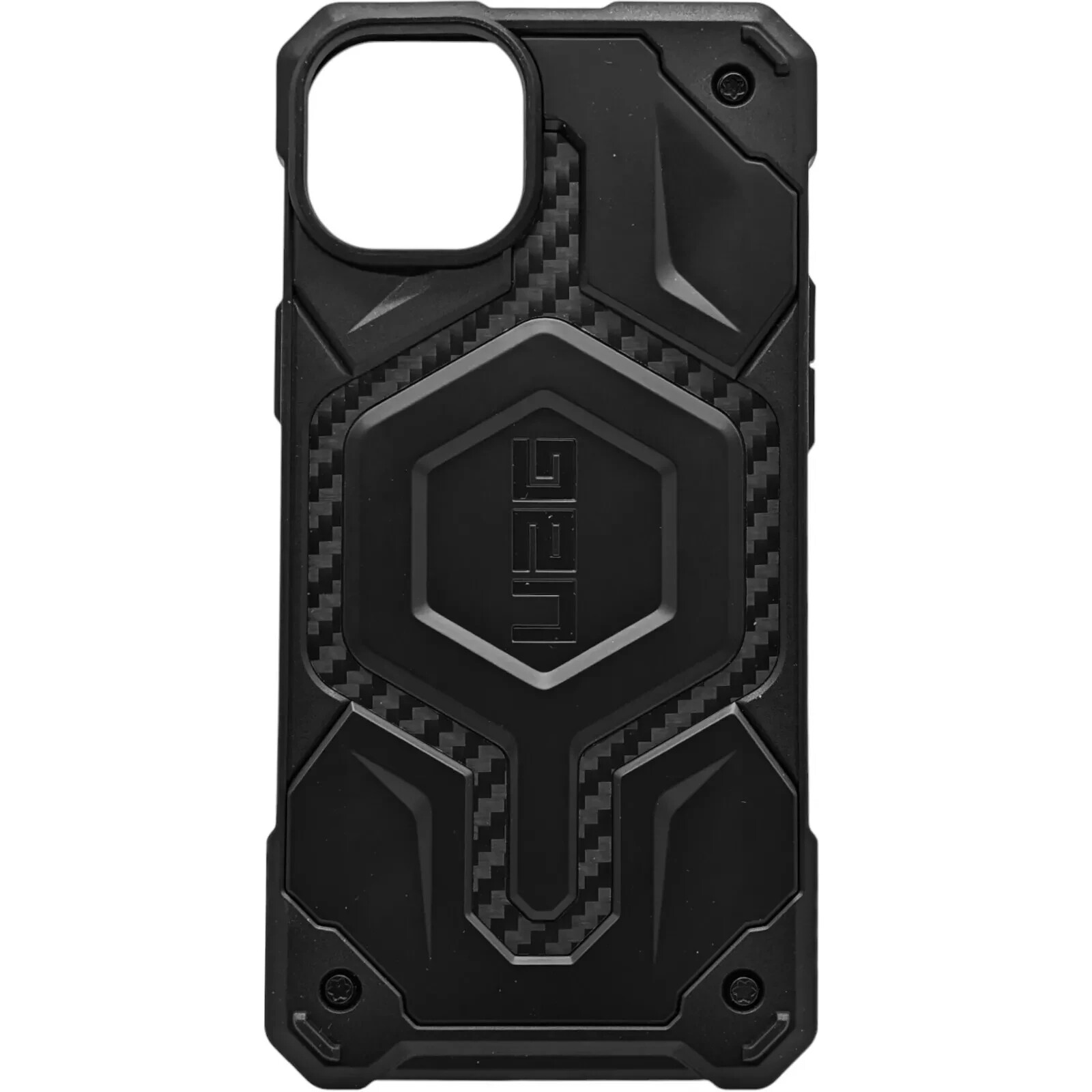 (NEW) UAG - Monarch Series Case w/ MagSafe for iPhone 14 Plus - Carbon Fiber (NEW) UAG - Monarch Series Case w/ MagSafe for iPhone 14 Plus - Carbon Fiber