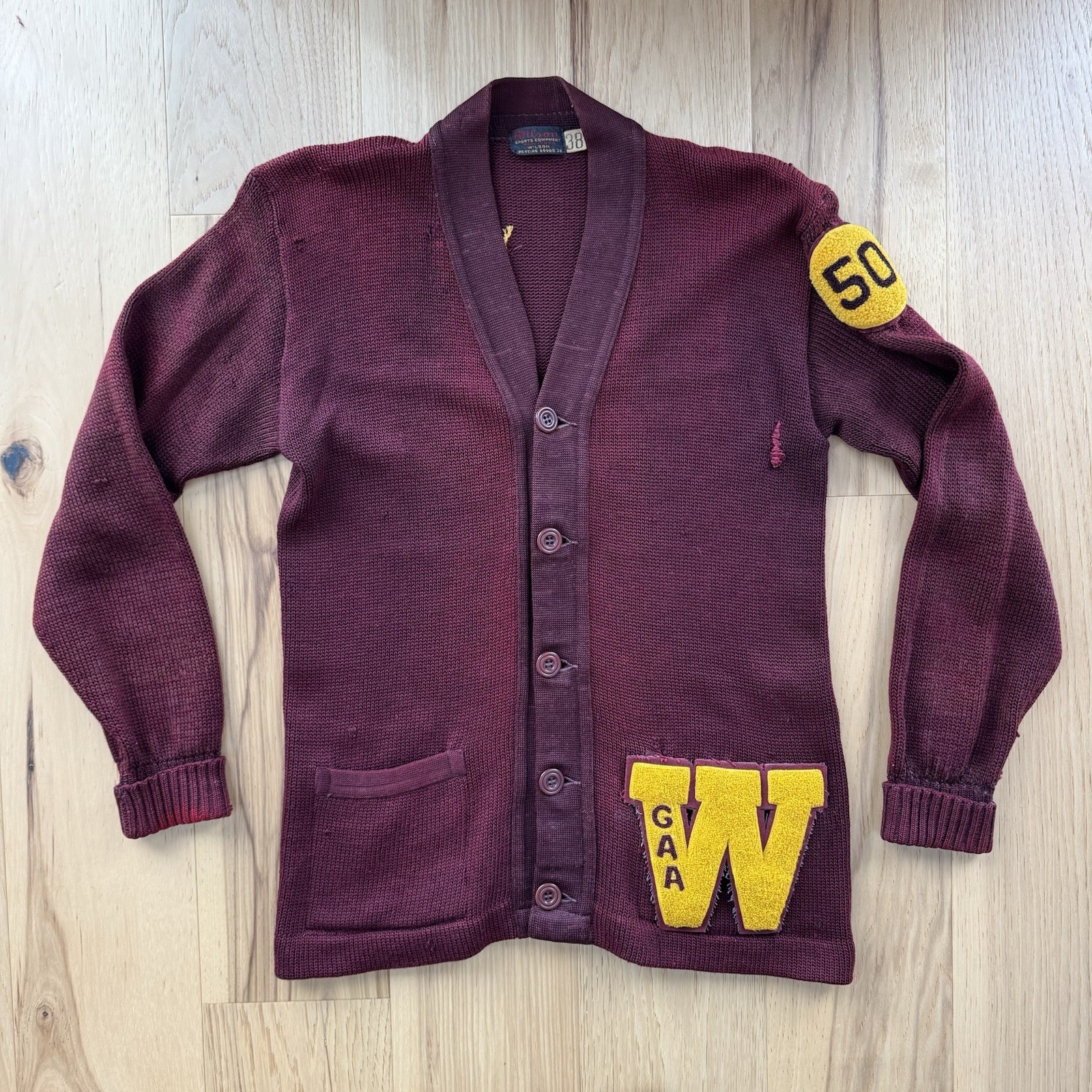 1940/50s Wilson Letterman Cardigan