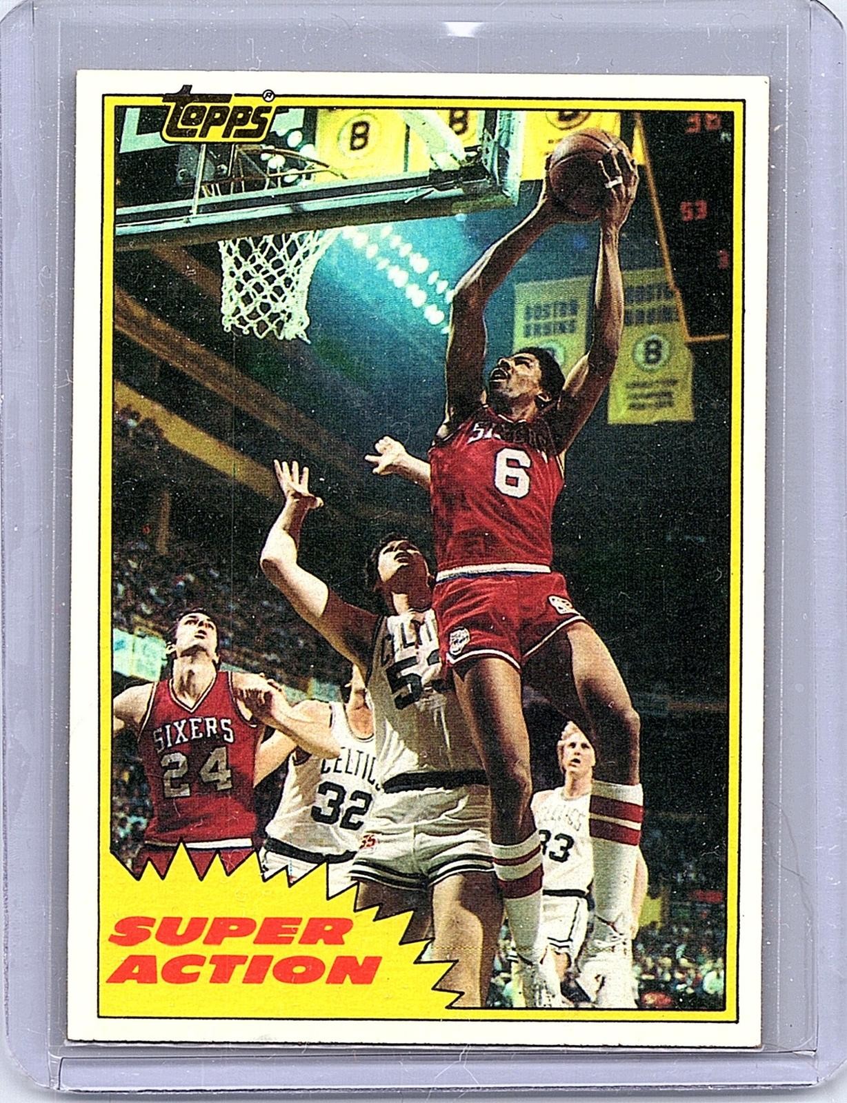 1981-82 Topps #E104 Julius Erving
