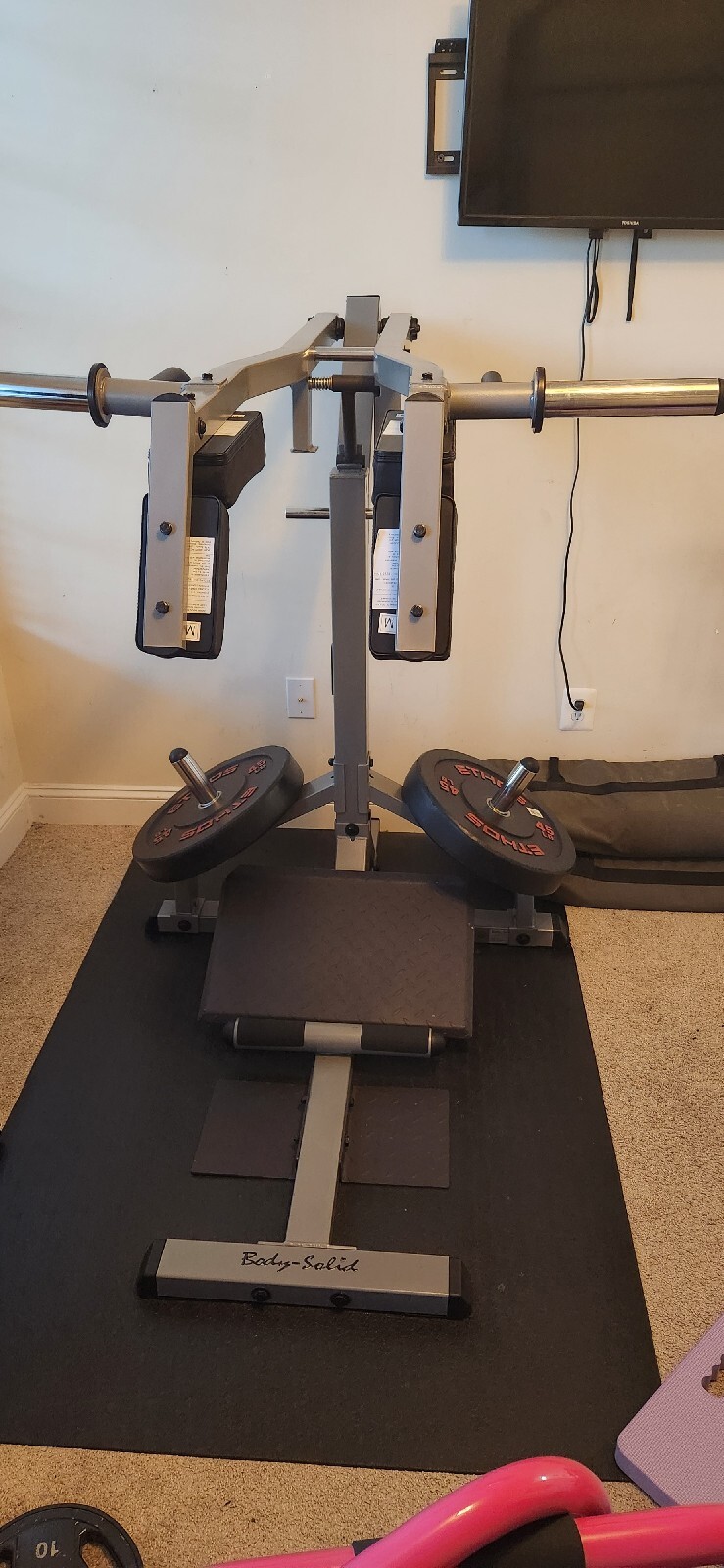 workout machine Body Solid Leverage Calf Raises and Squad Machine workout machine Body Solid Leverage Calf Raises and Squad Machine