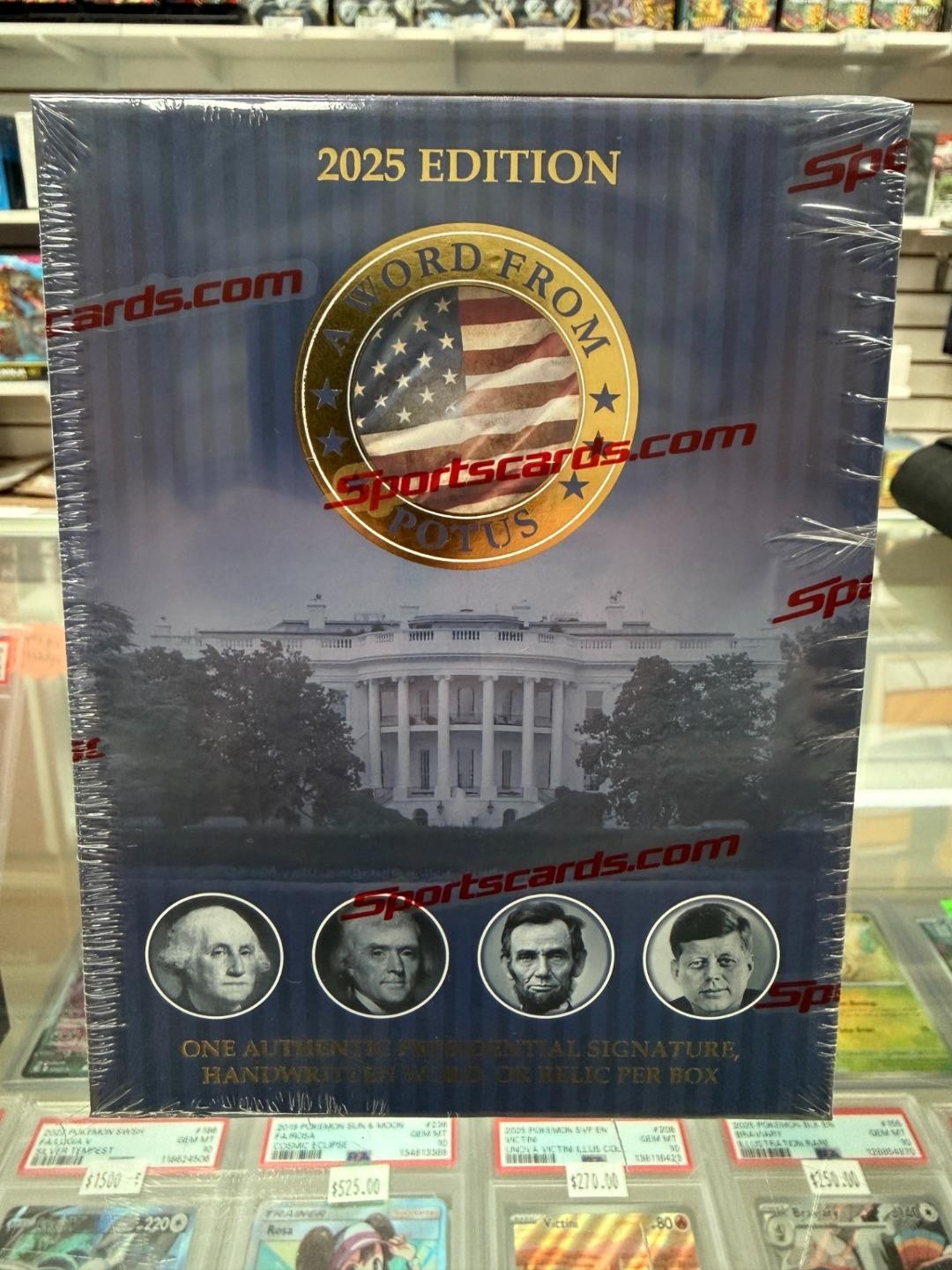 2025 A Word From POTUS HOBBY BOX 1 Card per Box Factory Sealed 