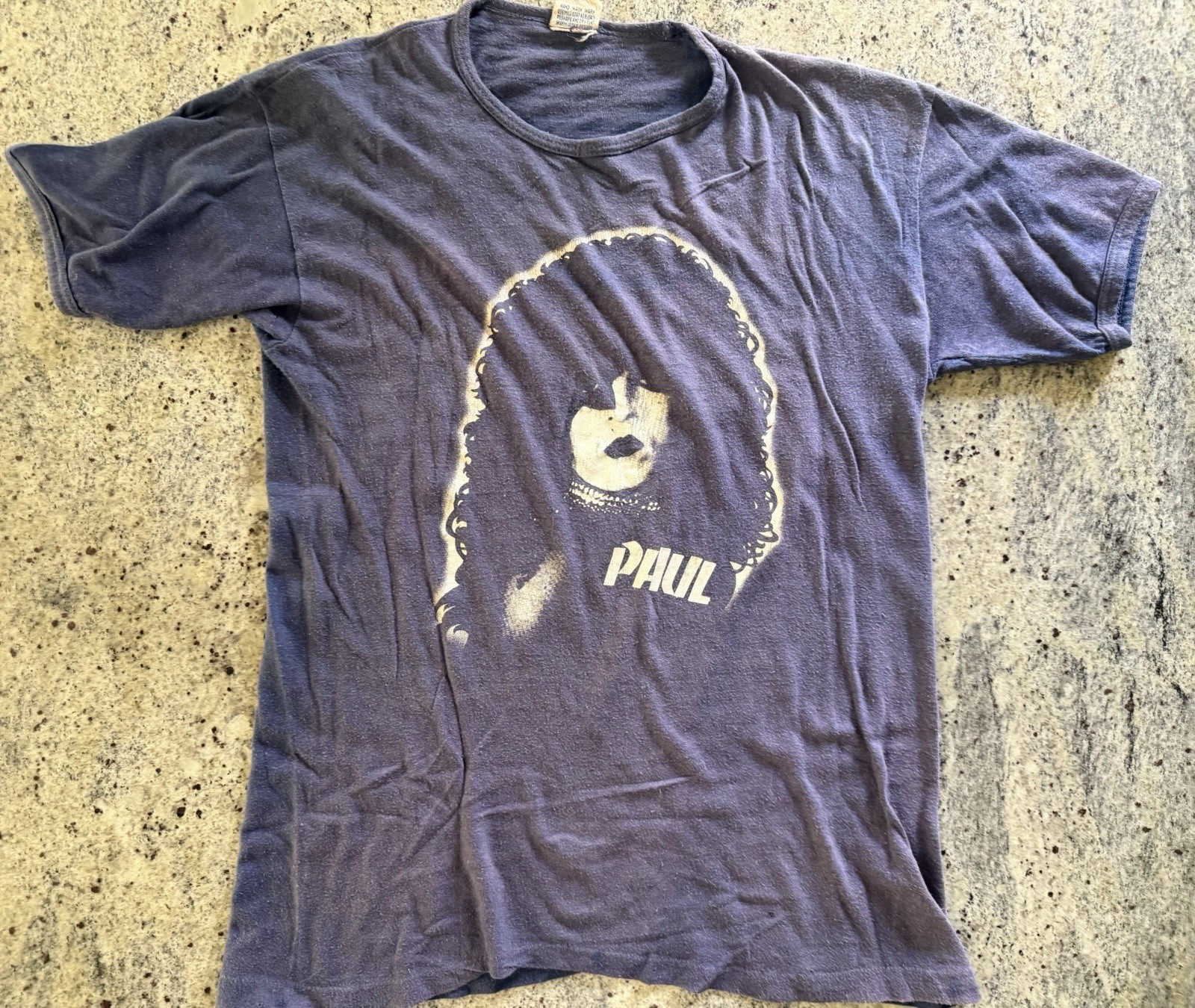 KISS 1978 PAUL STANLEY SHIRT PURPLE AUCOIN VINTAGE VERY RARE KISS 1978 PAUL STANLEY SHIRT PURPLE AUCOIN VINTAGE VERY RARE