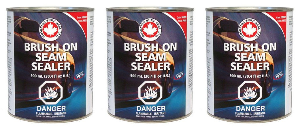Dominion Sure Seal 500001 Brush-On Dark Gray Seam Sealer (900 mL/30 oz) (3 Pack) Dominion Sure Seal 500001 Brush-On Dark Gray Seam Sealer (900 mL/30 oz) (3 Pack)