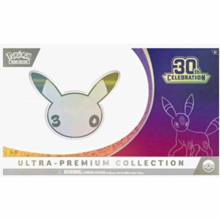 Pokemon TCG 30th Celebration Ultra Premium UPC PRESALE 11/06 Pokemon TCG 30th Celebration Ultra Premium UPC PRESALE 11/06