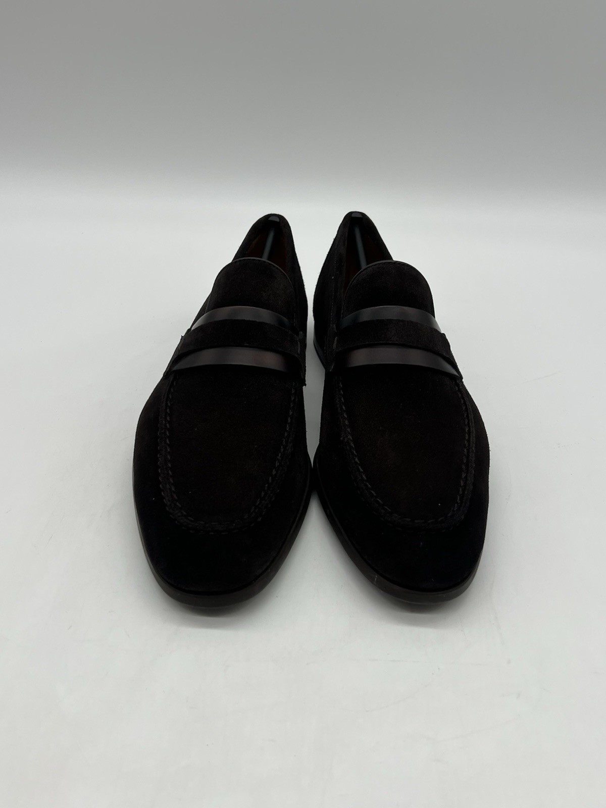 Magnanni Flex Men’s Sz 7.5 Dark Brown Suede Penny Loafers Dress Shoes Magnanni Flex Men’s Sz 7.5 Dark Brown Suede Penny Loafers Dress Shoes