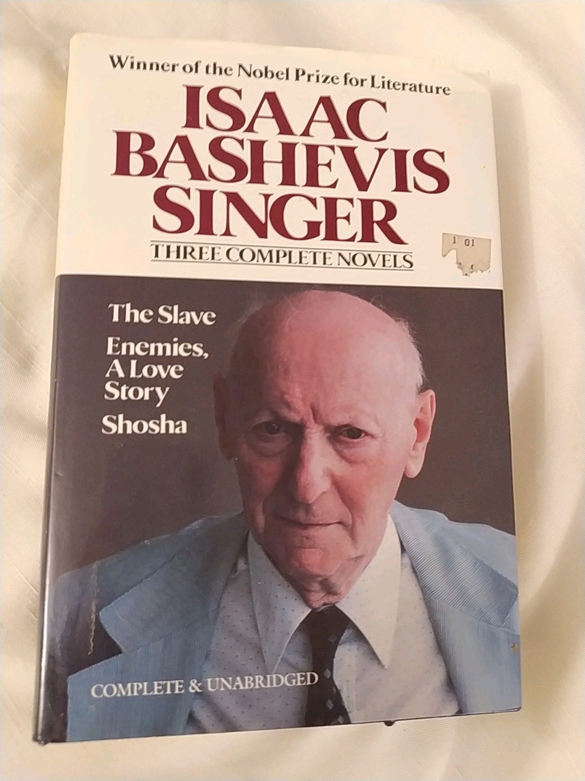 RARE Three complete novels by Isaac Bashevis Singer (1982) AVENEL, GREAT HC DJ