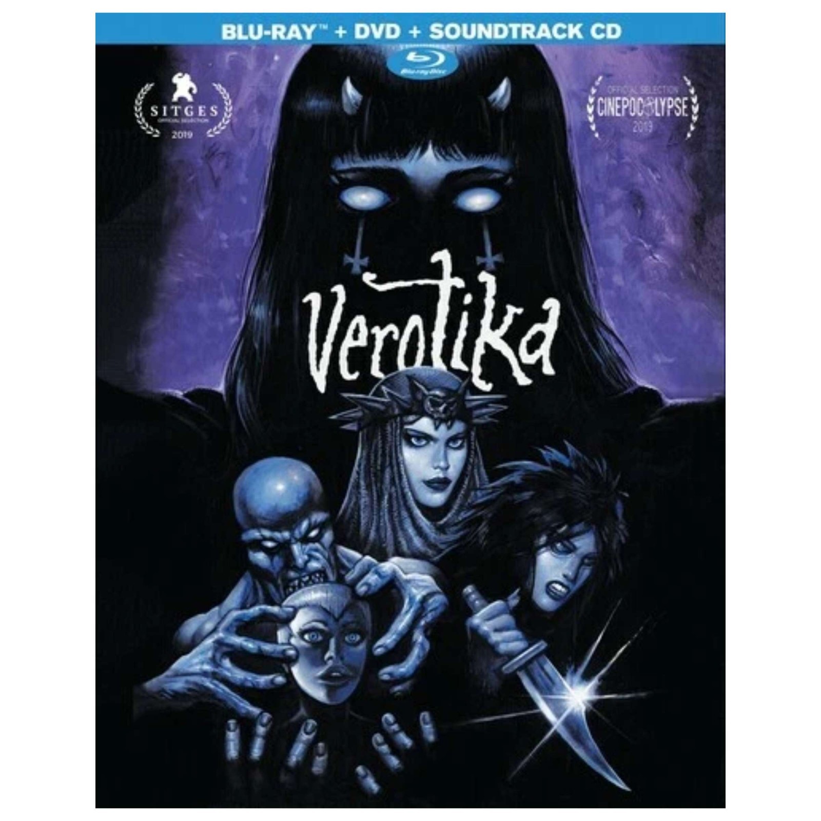 VEROTIKA (Blu-ray + DVD + CD) - From the Trilogy of Erotic Horror Stories - NEW