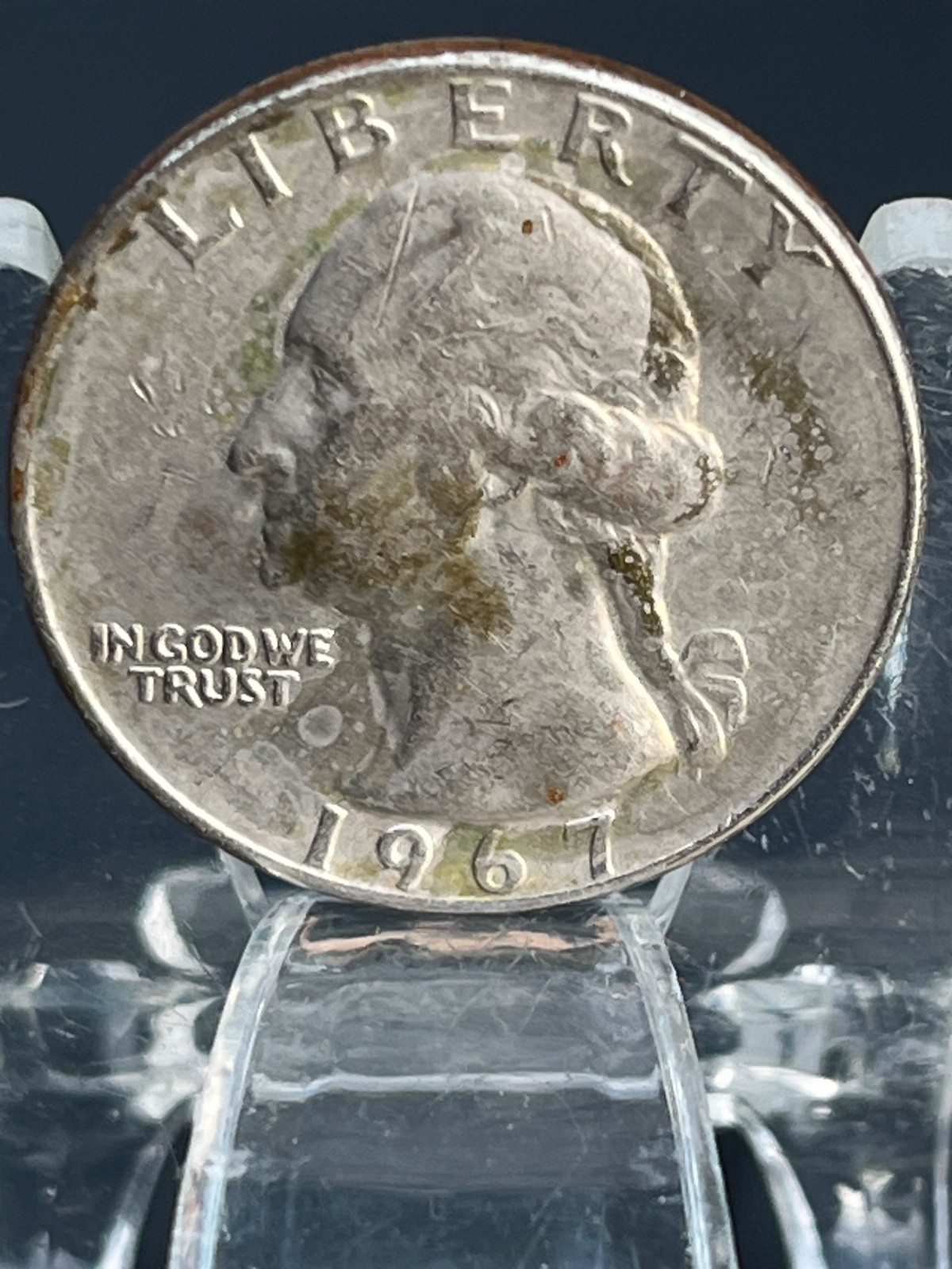 1967 US Qtr 🔥5 FIGURE POTENTIAL🔥 RETAINED STRIKE THROUGH💥DDO on George, other