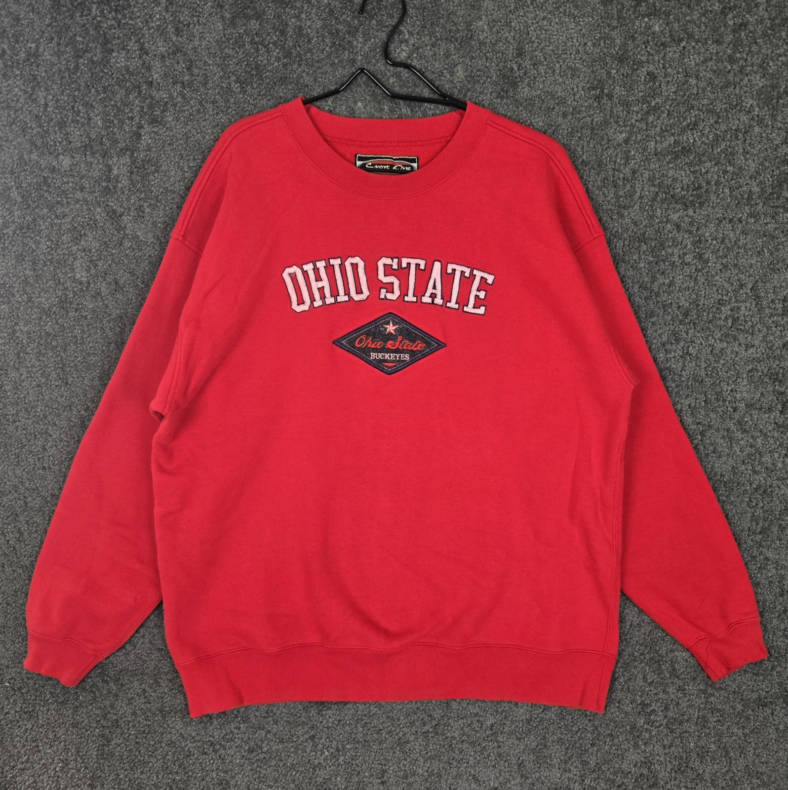 Vintage Ohio State Buckeyes Crewneck Sweatshirt Men\'s XL Red Pullover 1990s OSU Vintage Ohio State Buckeyes Crewneck Sweatshirt Men\'s XL Red Pullover 1990s OSU