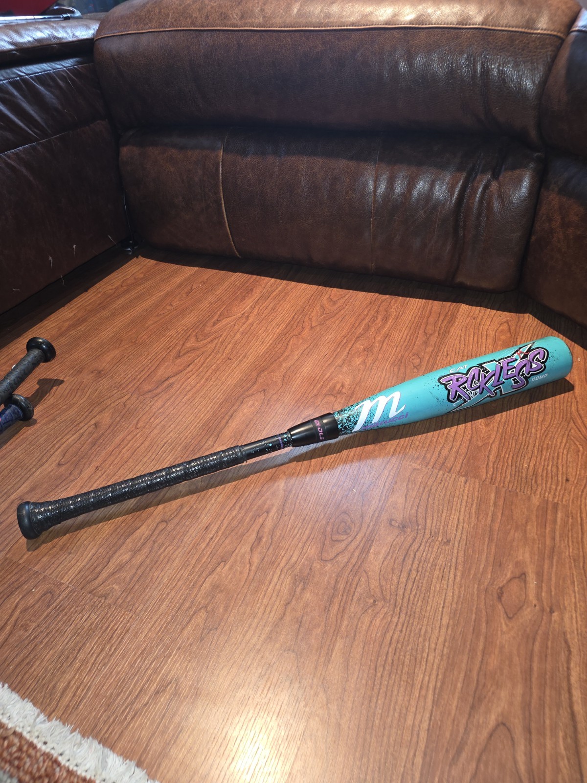 Marucci CATX Rckless 30/20 -10 Hybrid USSSA Baseball Bat Used 2 5/8 Diameter Marucci CATX Rckless 30/20 -10 Hybrid USSSA Baseball Bat Used 2 5/8 Diameter