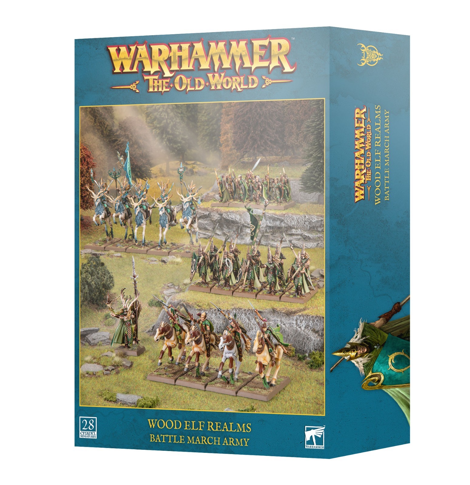 The Old World Wood Elf Realms: Battle March Army (Release 9/14/26) The Old World Wood Elf Realms: Battle March Army (Release 9/14/26)