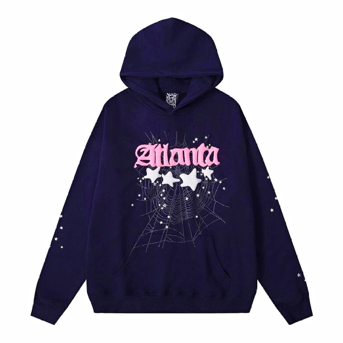 Sp5der Atlanta Hoodie \'Navy\' any size