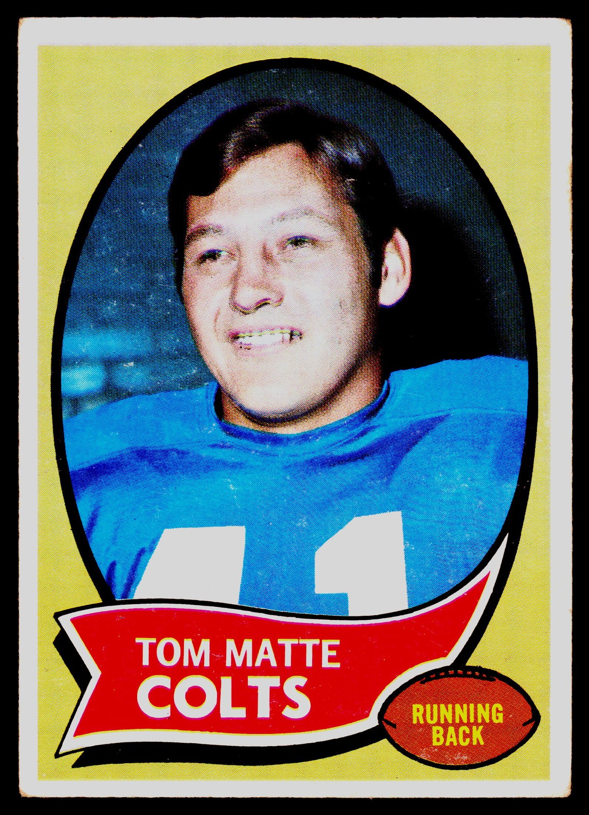 1970 Topps #142 Tom Matte 1970 Topps #142 Tom Matte