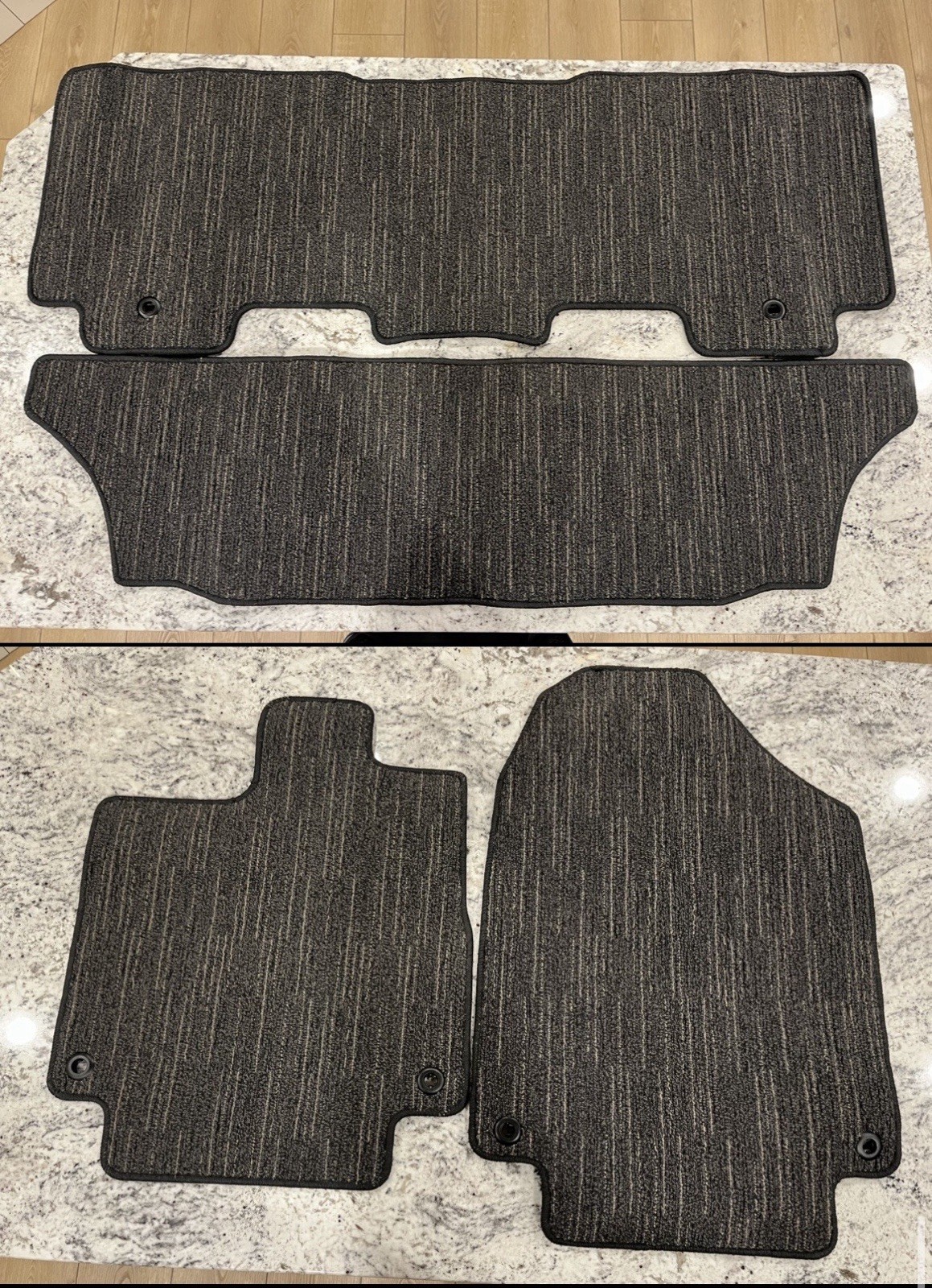 OEM 2018-2026 Honda Odyssey (Gray Carpet Floor Mats) Complete Set BrandNew