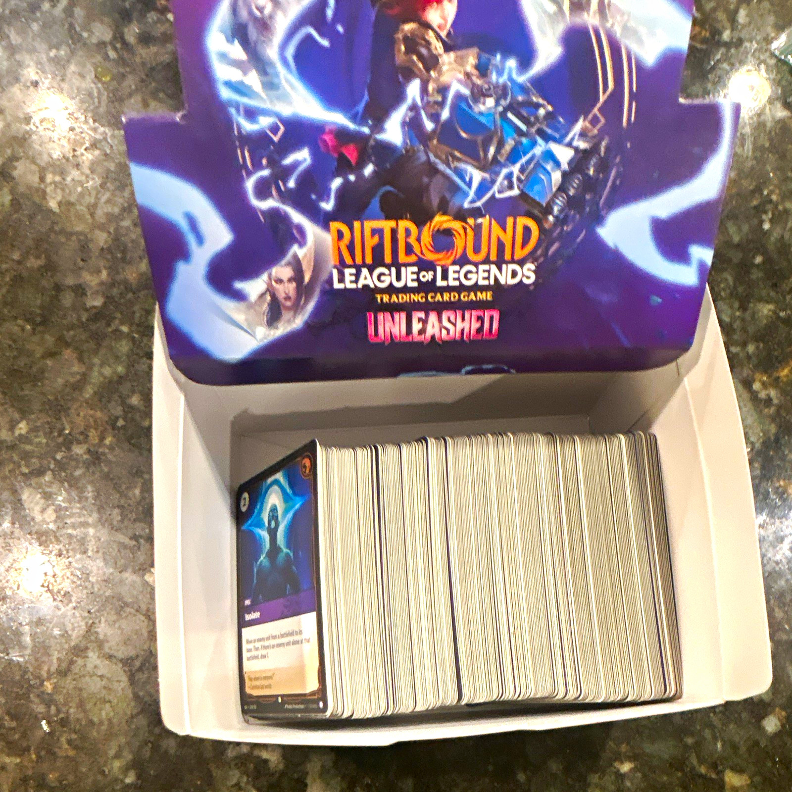 Riot Games League of Legends TCG Riftbound Unleashed English 200 Card Lot Riot Games League of Legends TCG Riftbound Unleashed English 200 Card Lot