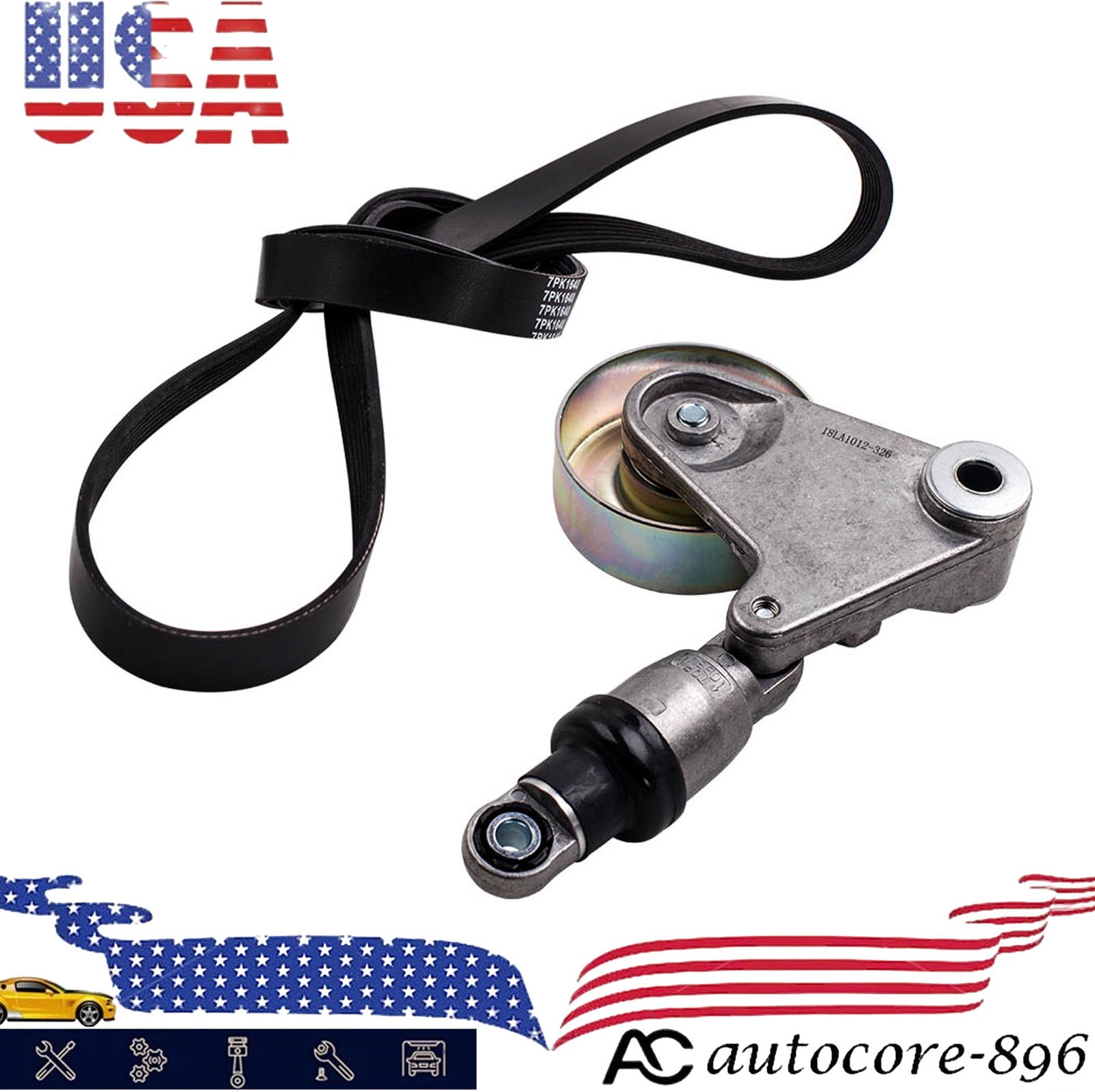 85mm Drive Belt Tensioner Assembly For Nissan Patrol GU Y61 3.0TDi ZD30 DDI