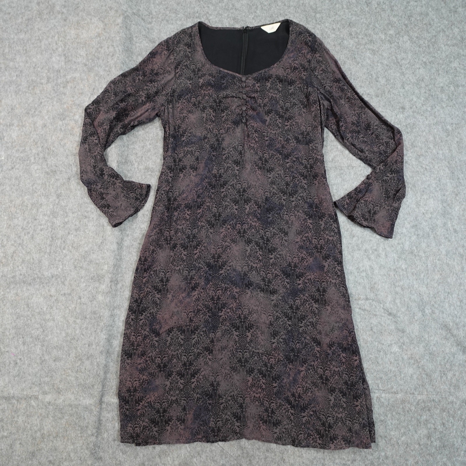 J. Jill Dress Womens Small? Midi Bell Sleeve Witchy Whimsagoth V-Neck J. Jill Dress Womens Small? Midi Bell Sleeve Witchy Whimsagoth V-Neck