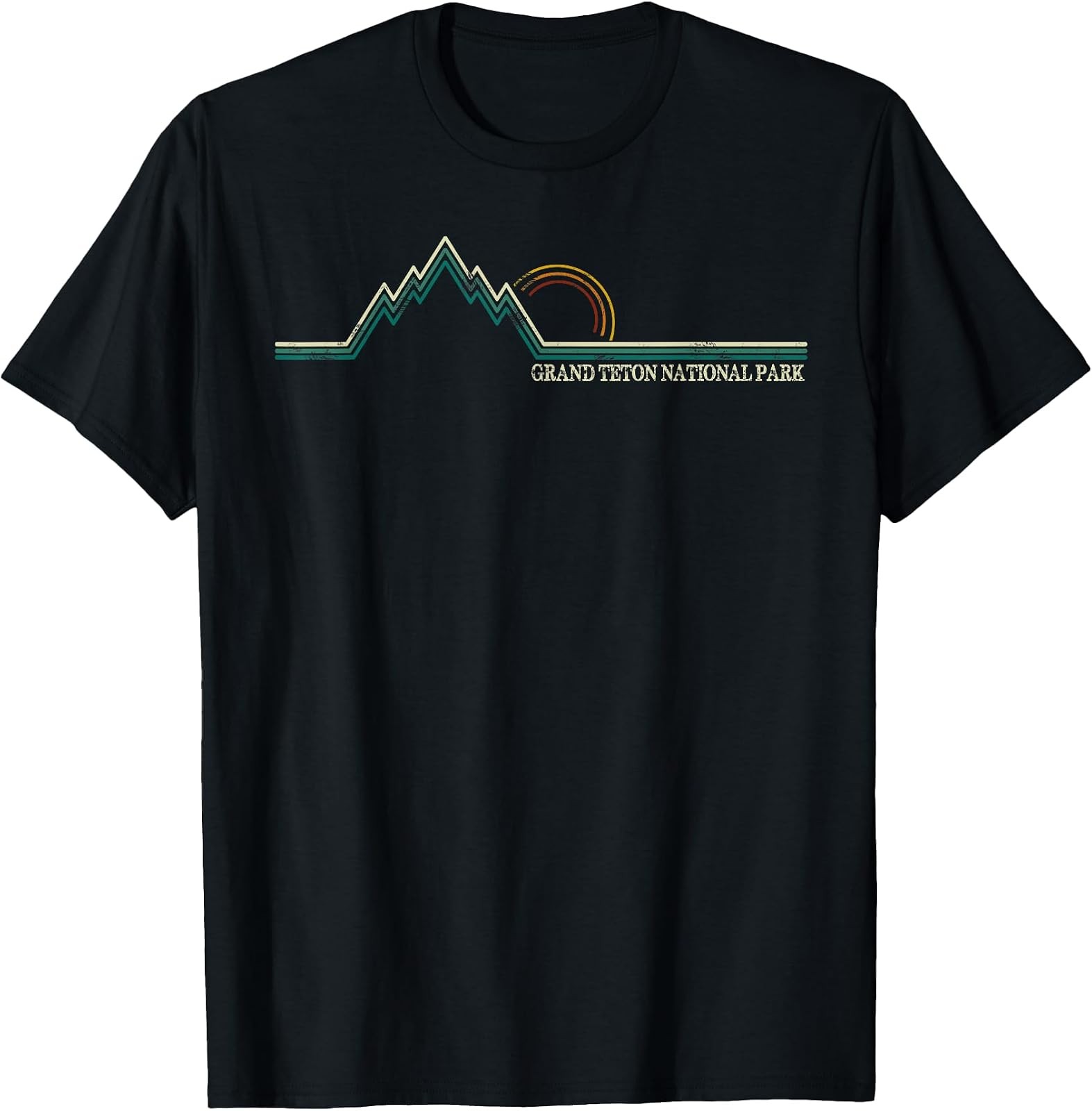 Vintage Grand Teton National Park Wyoming Summer Tee Shirt Vintage Grand Teton National Park Wyoming Summer Tee Shirt