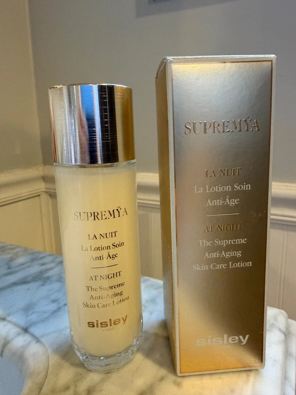 Sisley SUPREMIA LA NUIT La Lotion Soin AT NIGHT The Supreme Anti-Aging 4.7 oz