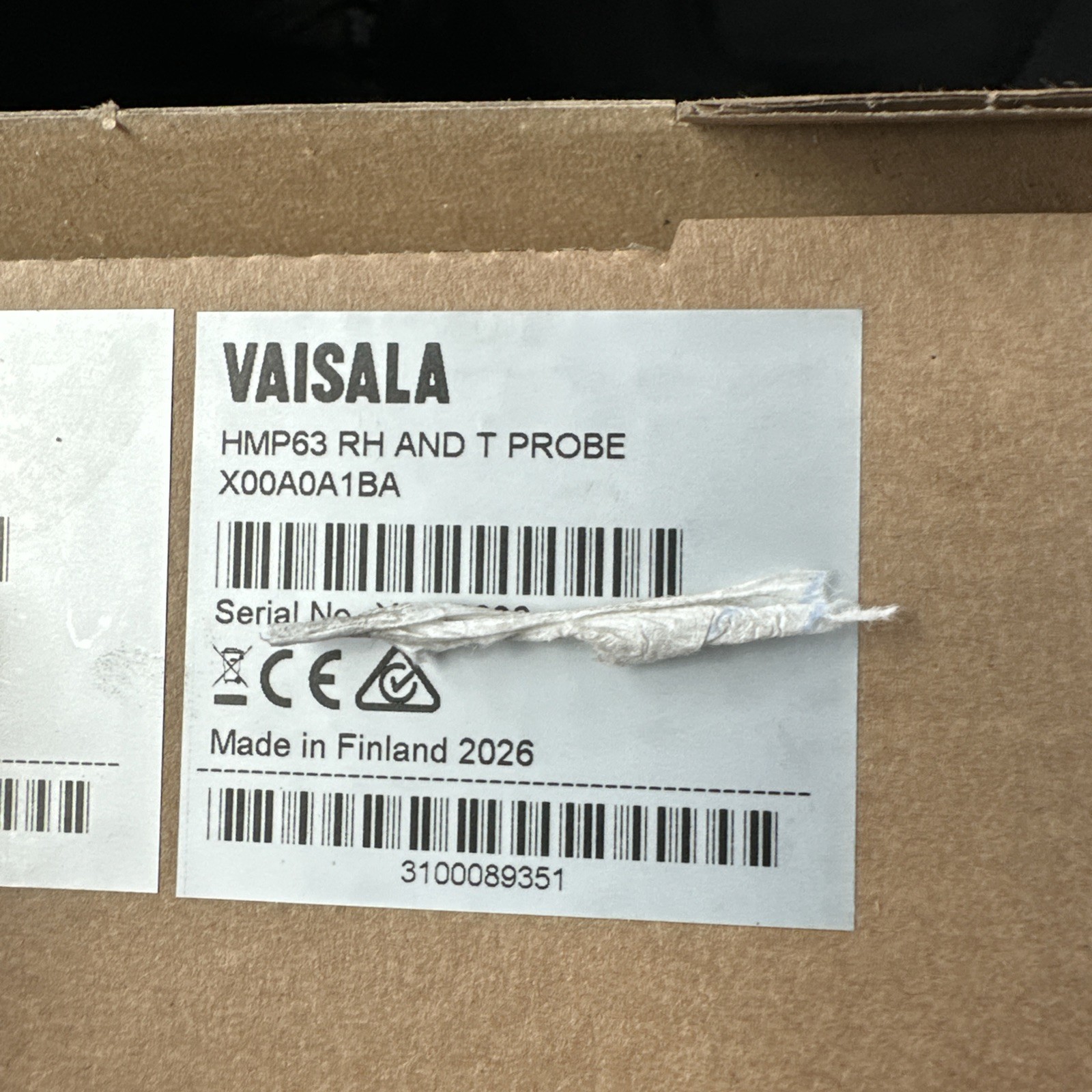 New VAISALA HMP63 Temperature and Humidity Probes Fast shipping via New VAISALA HMP63 Temperature and Humidity Probes Fast shipping via