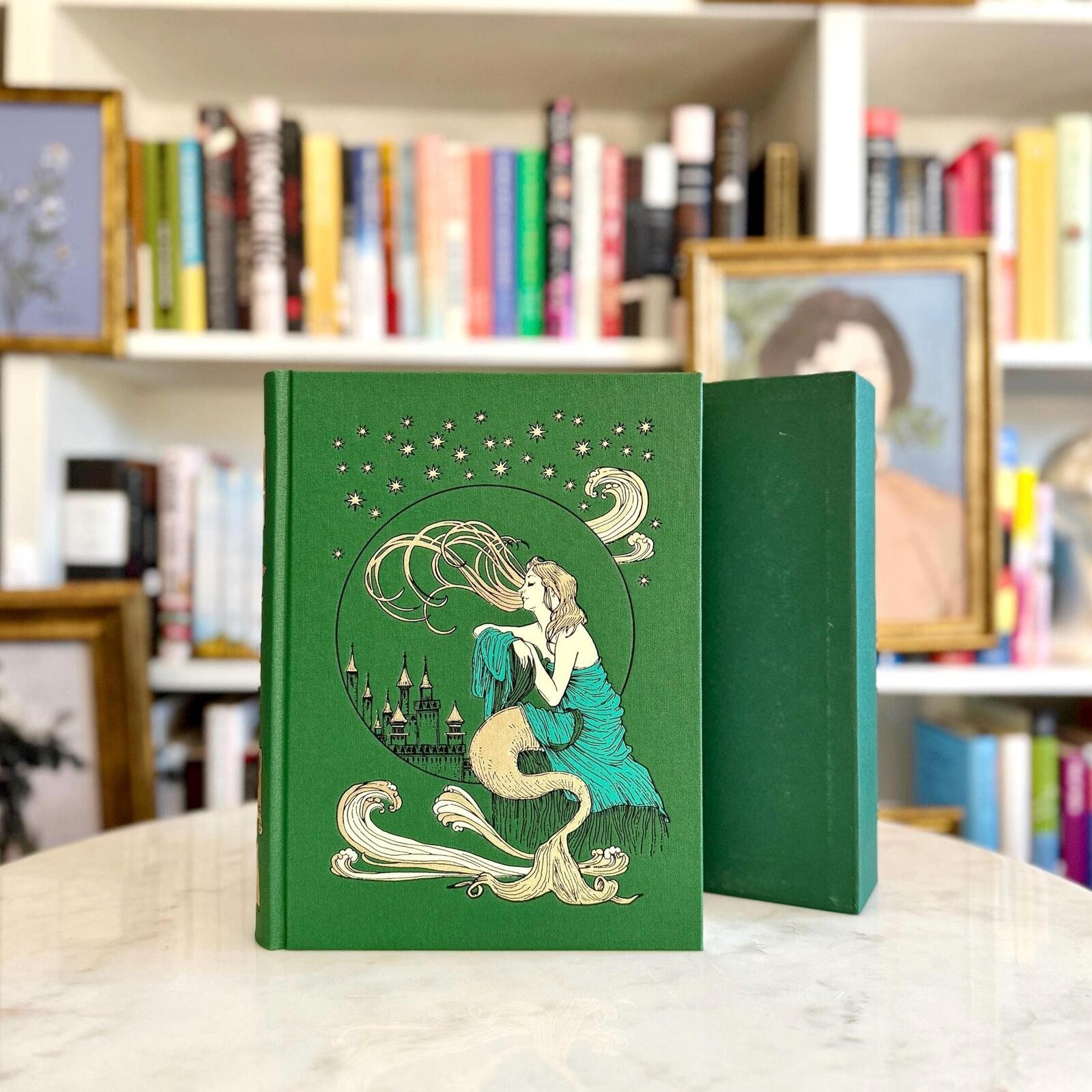 Lang, Andrew - The Green Fairy Book - Deluxe Folio Society Hardcover w/ Slipcase Lang, Andrew - The Green Fairy Book - Deluxe Folio Society Hardcover w/ Slipcase