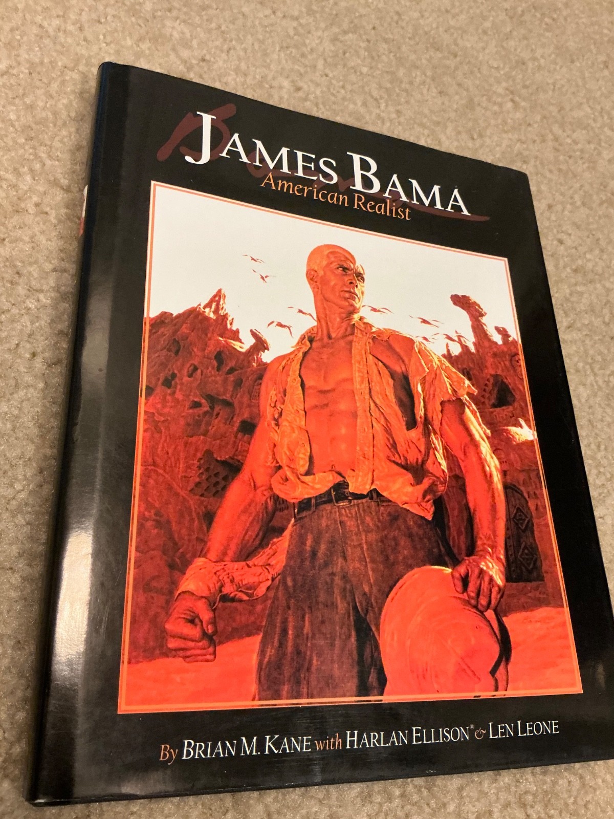 James Bama: American Realist Hardcover DJ Art Book (1st Print) Doc Savage Covers