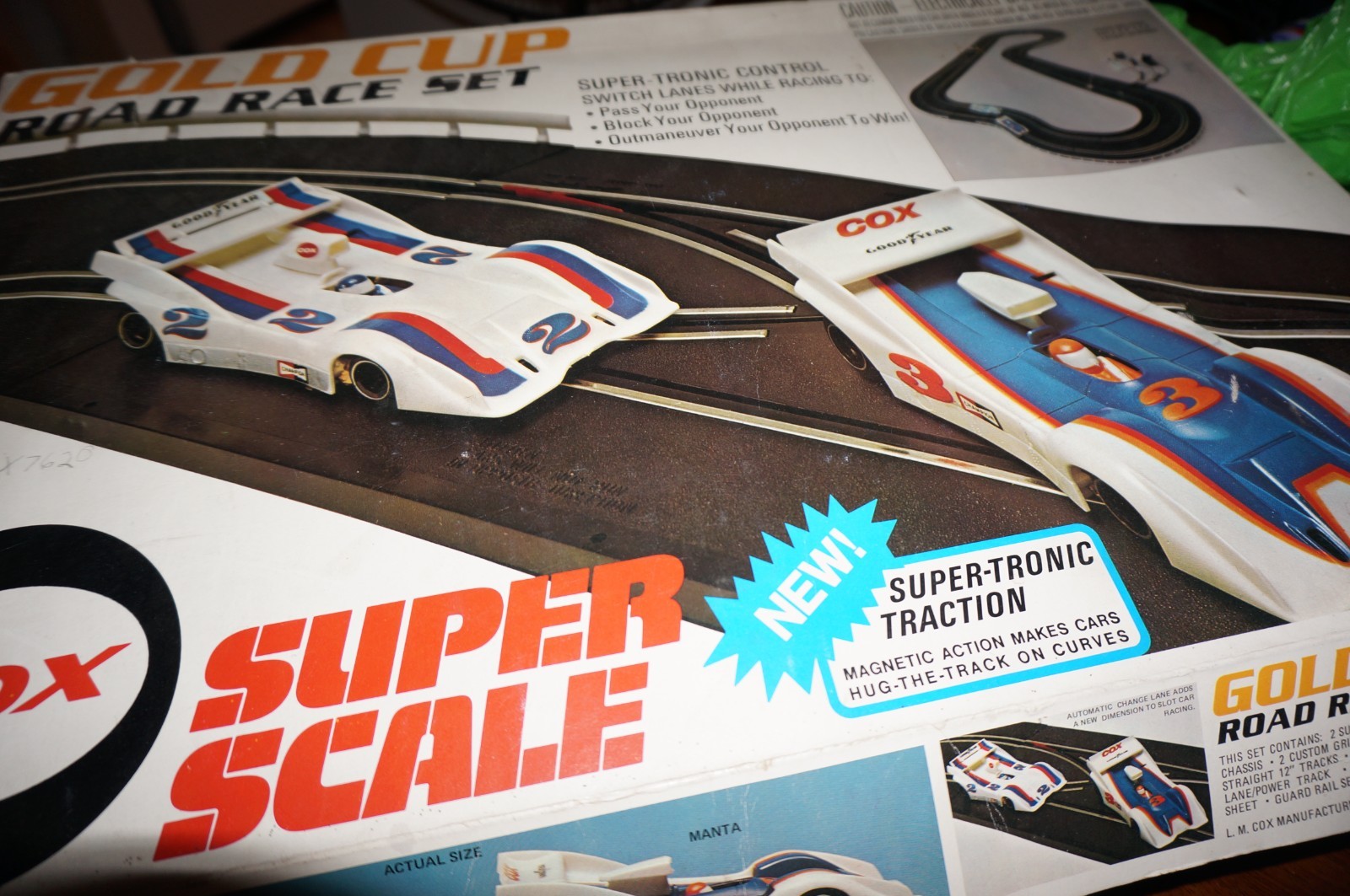 Very Rare Cox  1/43 Gold Cup Road Race Set 1975