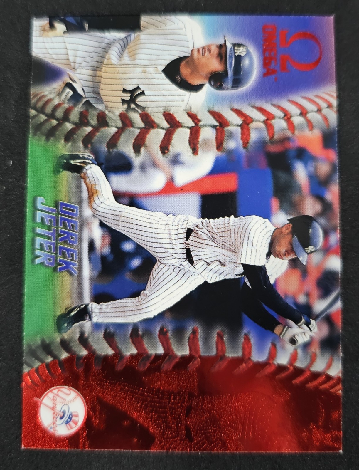 1998 Pacific Omega - Derek Jeter #165 Red 1998 Pacific Omega - Derek Jeter #165 Red