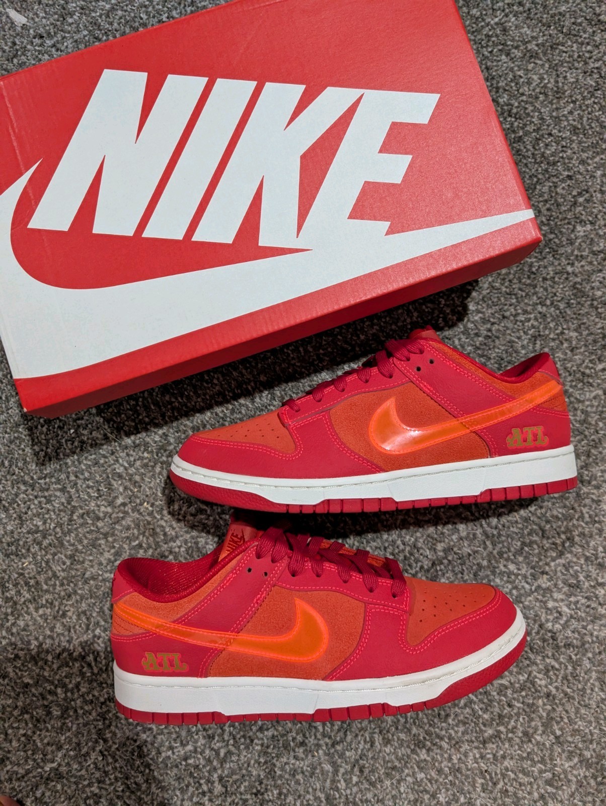Nike Dunk Low ATL University Red/Bright Crimson [FD0724-657] - M 9