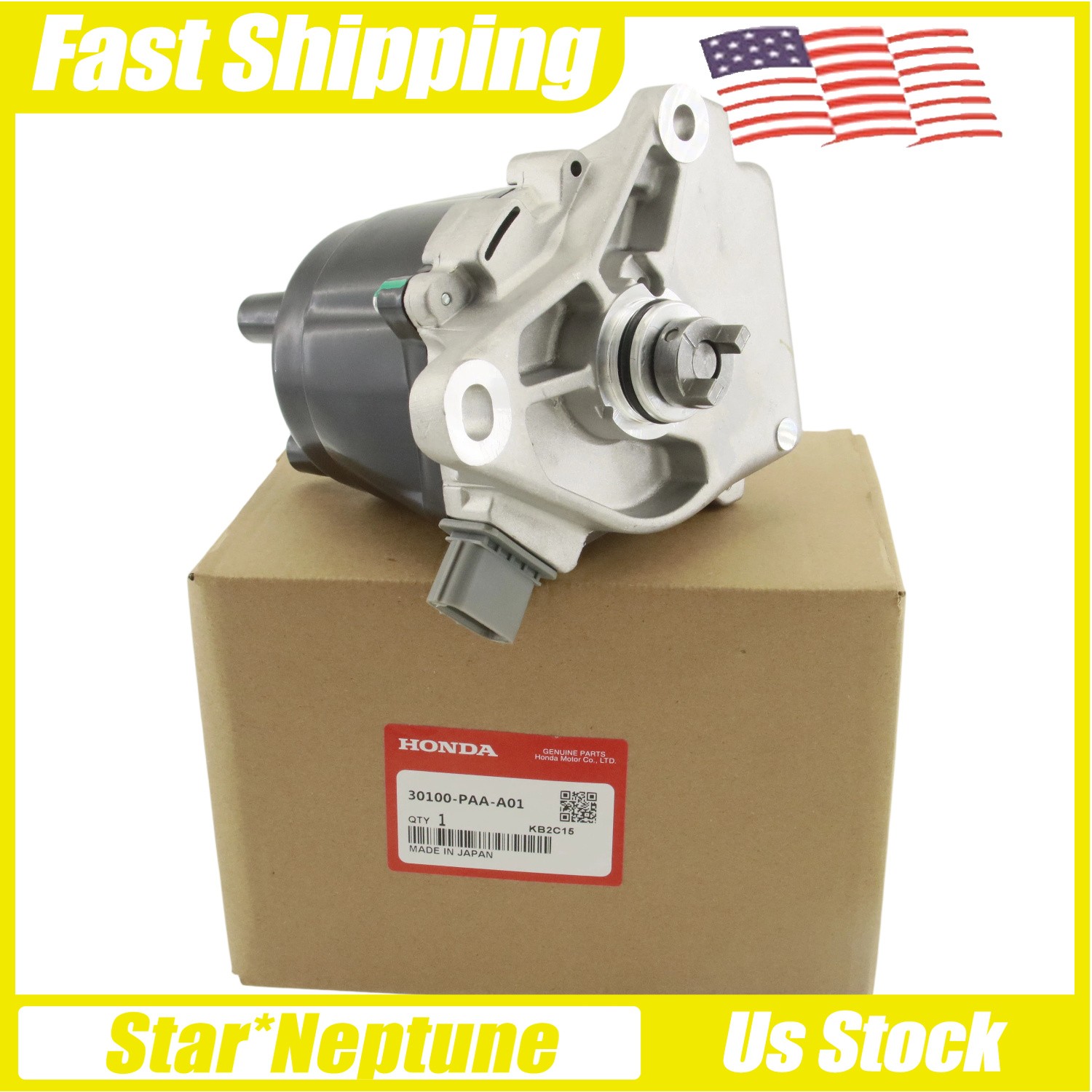 OEM Ignition Distributor 30100-PAA-A01 For Accord 2.3L Hitachi 98-02 Acura