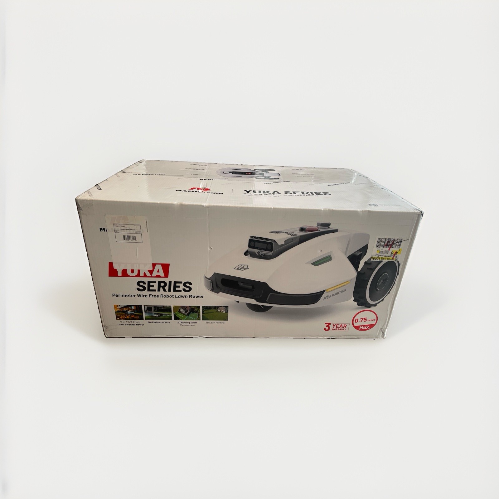 Mammotion YUKA 3000 Robot Lawn Mower, Auto Mapping, Al Obstacle Avoidance -NEW-
