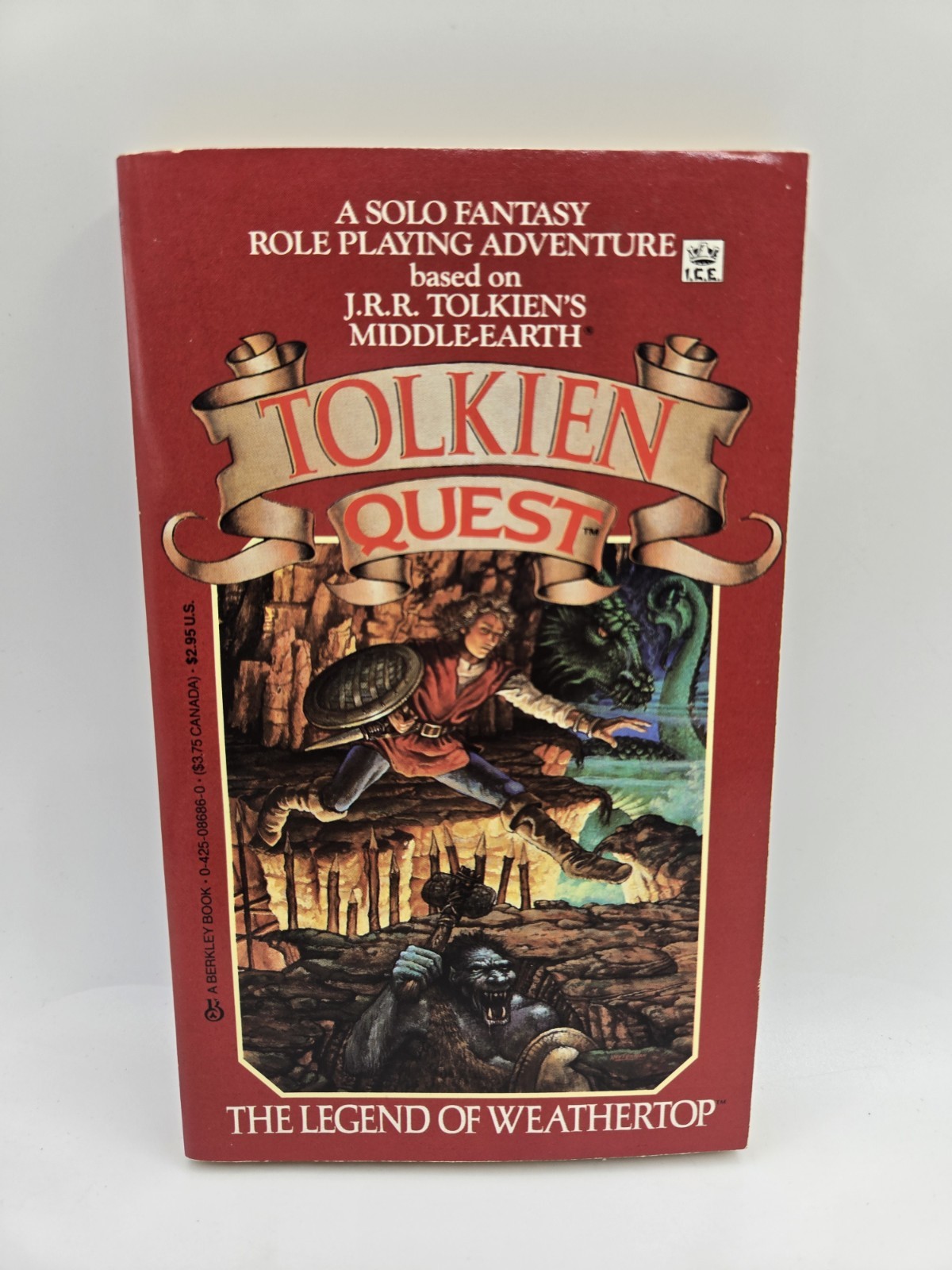 J.R.R. Tolkien Middle-Earth Quest THE LEGEND OF WEATHERTOP Fantasy 1985 *RARE* J.R.R. Tolkien Middle-Earth Quest THE LEGEND OF WEATHERTOP Fantasy 1985 *RARE*