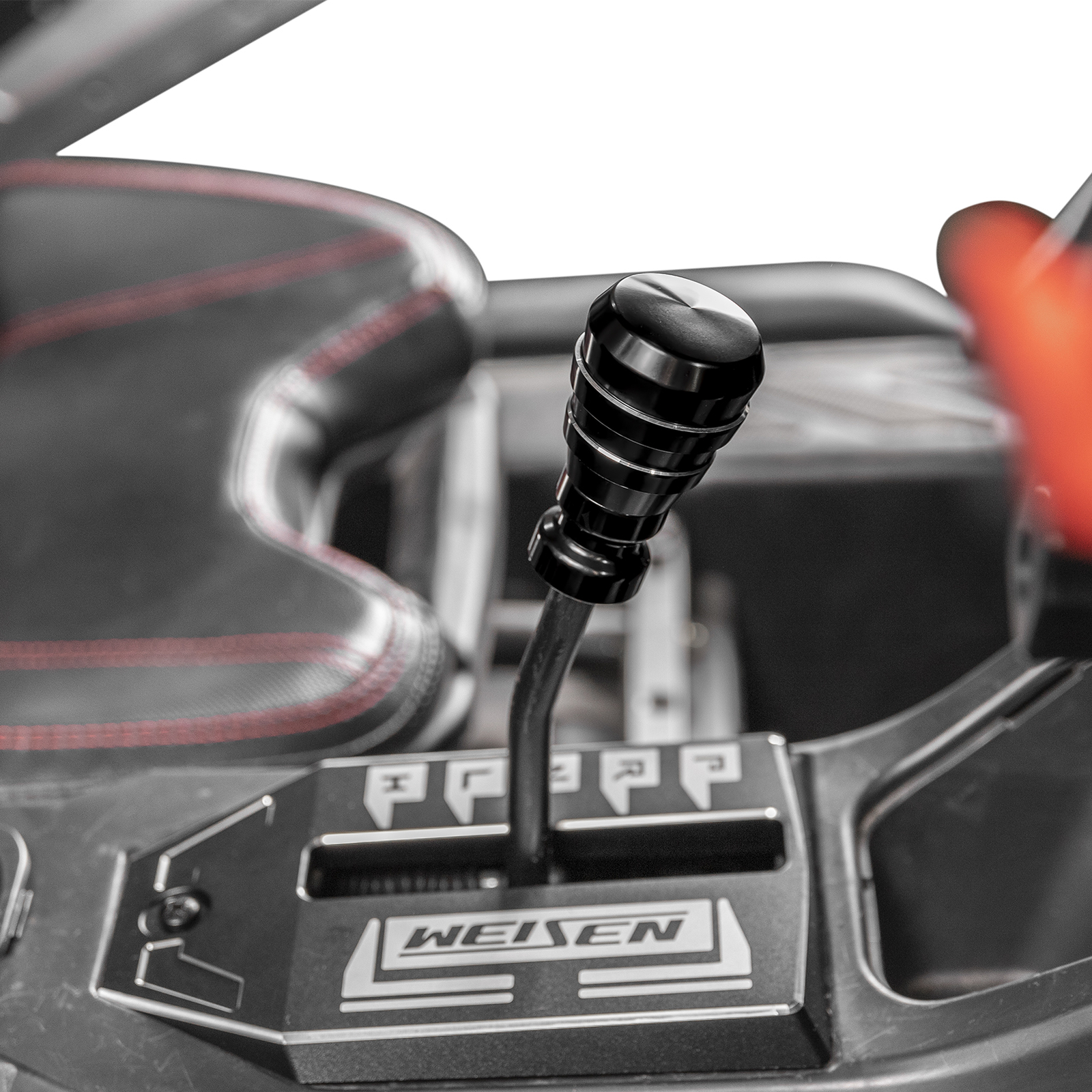 WEISEN 6061 Aluminum Shifter Plate Panel+Shifter Knob For Polaris RZR PRO R/R 4