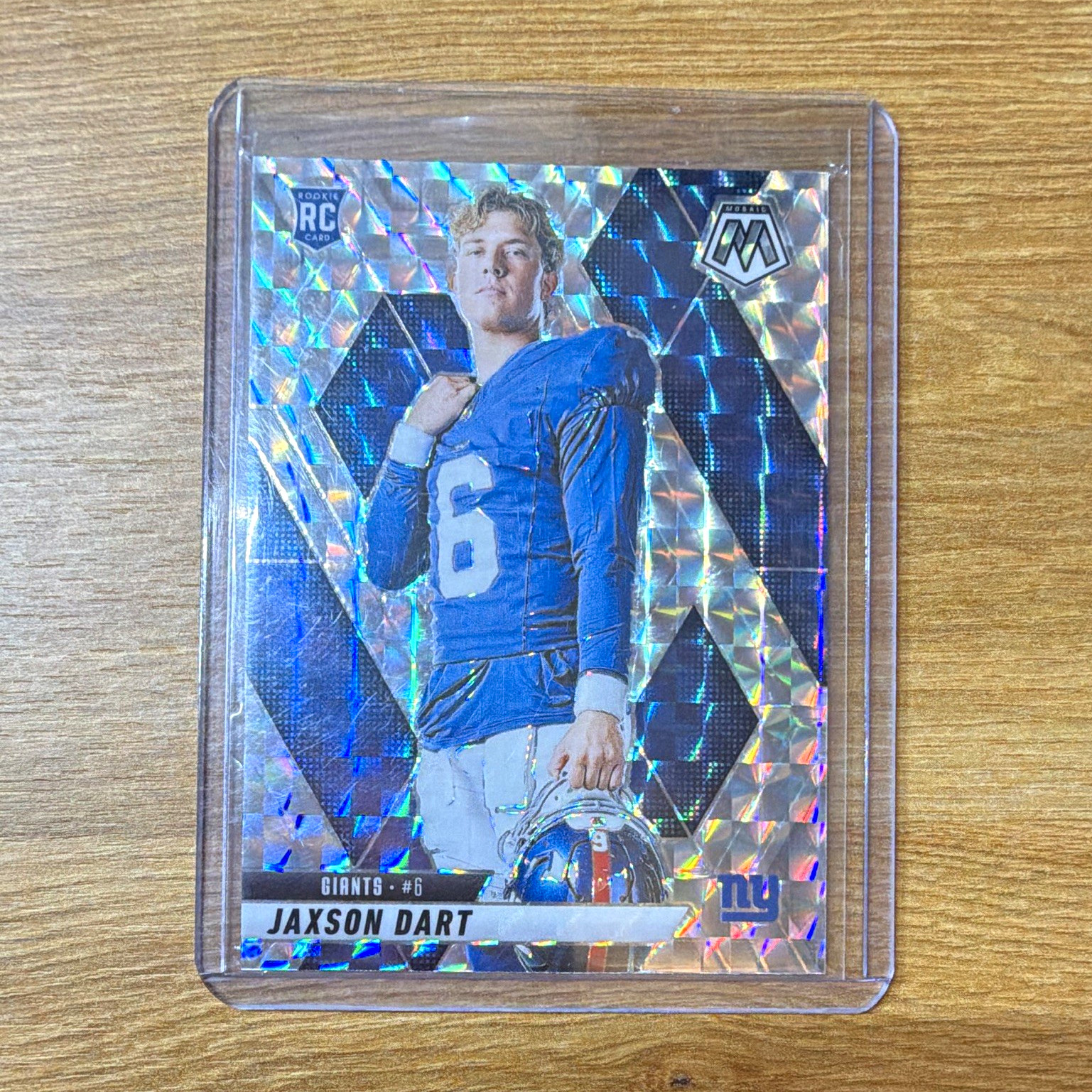 Panini 2025 Mosaic Football Jaxson Dart #288 Rookie Variations Mosaic Prizm Panini 2025 Mosaic Football Jaxson Dart #288 Rookie Variations Mosaic Prizm