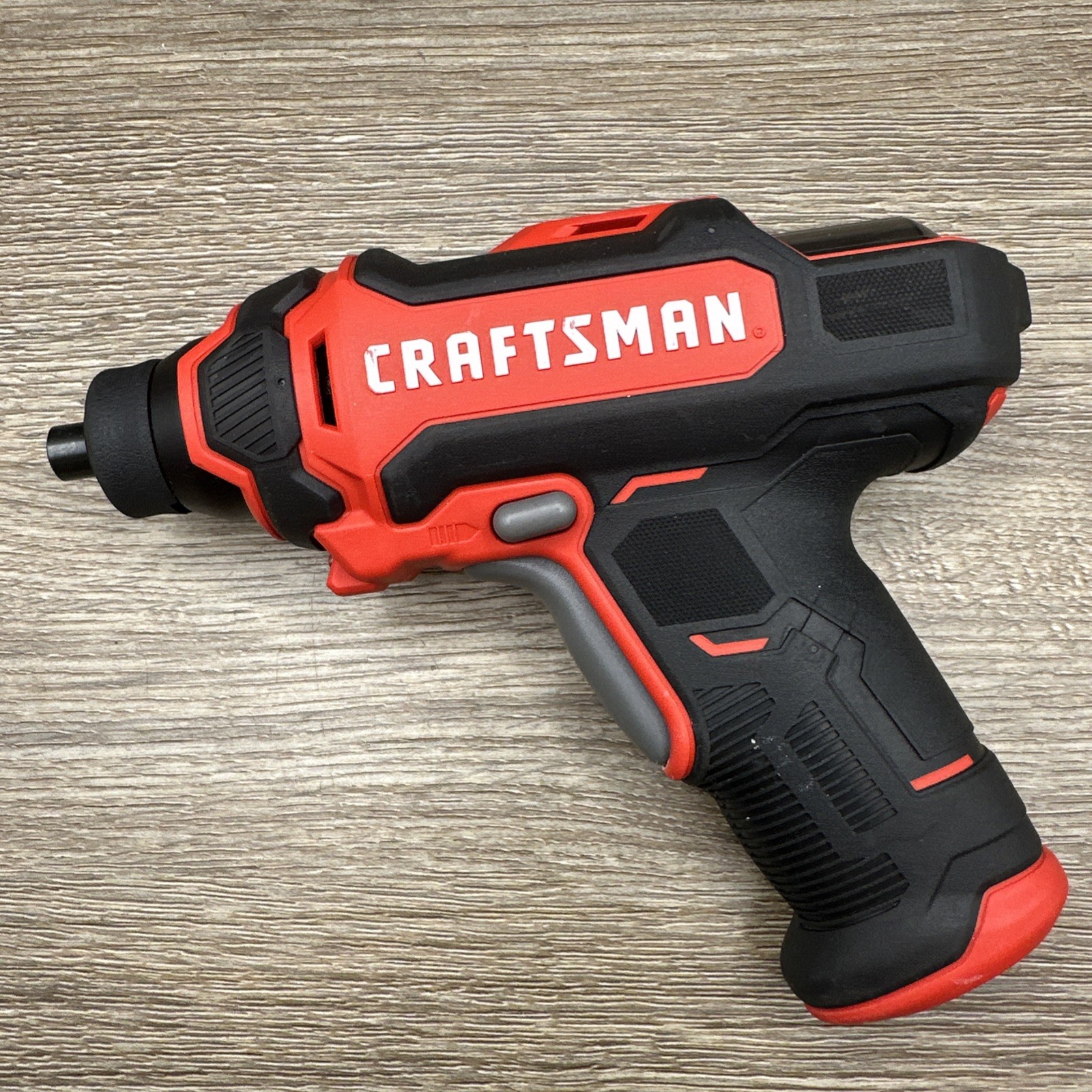CRAFTSMAN 4V Cordless Screwdriver with Charger And Bits Rechargeable TOOL ONLY CRAFTSMAN 4V Cordless Screwdriver with Charger And Bits Rechargeable TOOL ONLY