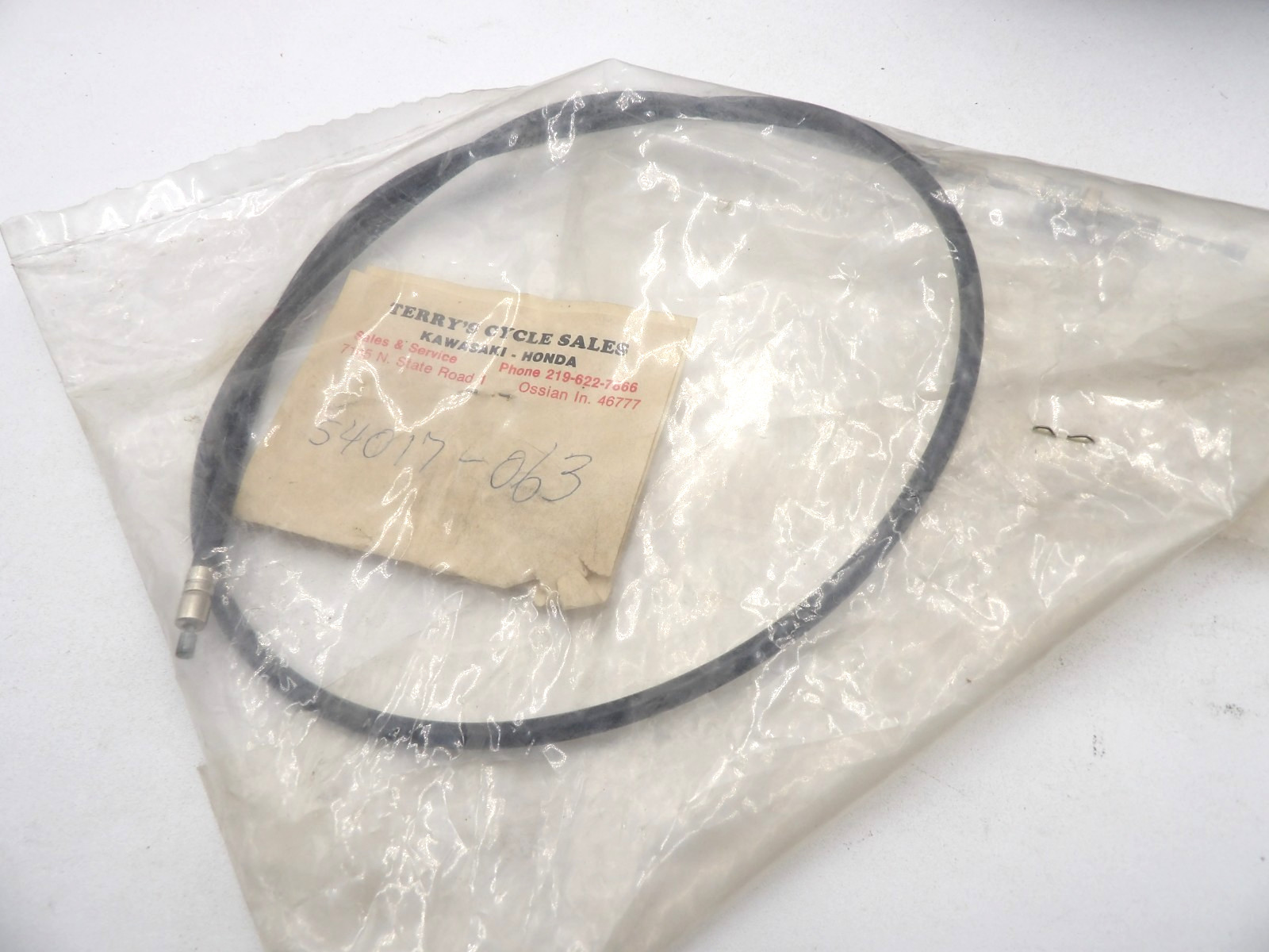 NOS Kawasaki Genuine Starter Cable OEM 1974-1975 F6 F7 54017-060
