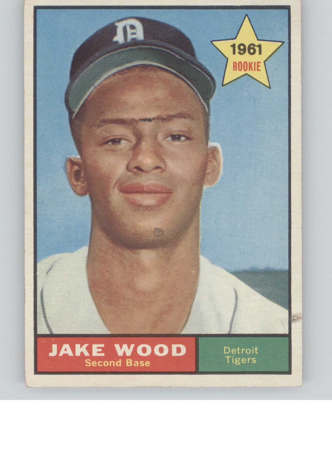 1961 Topps #514 Jake Wood 1961 Topps #514 Jake Wood