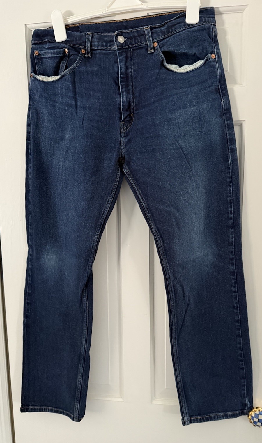 Levi\'s Men\'s 505 Regular Fit Straight Jeans Mid Rise Straight Leg Stretch Levi\'s Men\'s 505 Regular Fit Straight Jeans Mid Rise Straight Leg Stretch