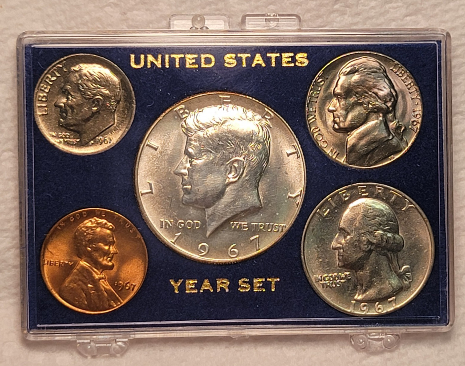 1967 Uncirculated Coin Set - Fresh from original box   (SIX-SEVEN‼️😂)